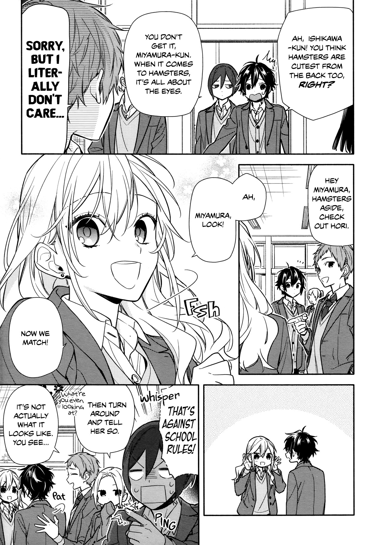 Horimiya Chapter 115 page 3 - Chapter 115: Cheerful People