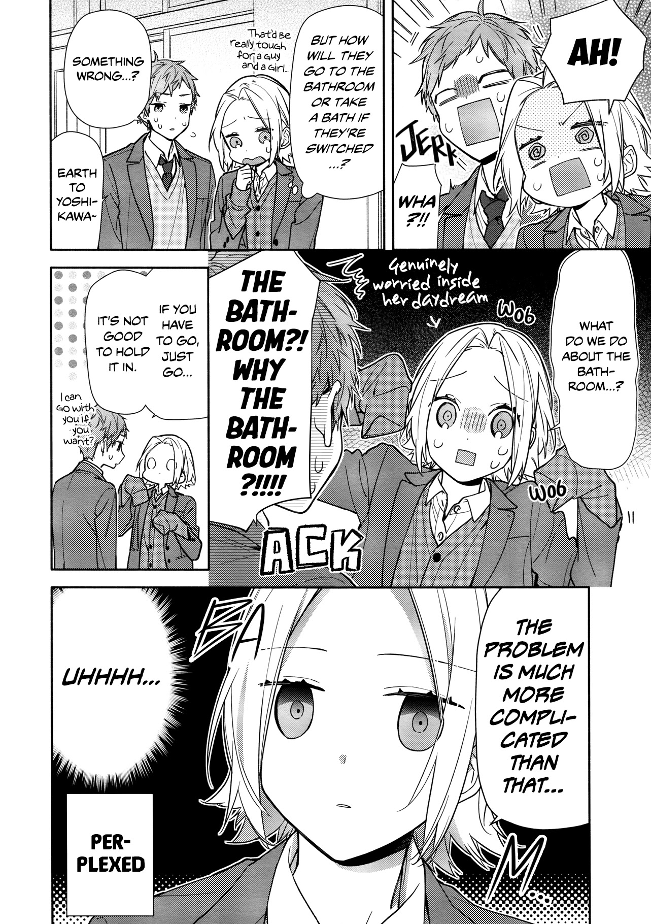 Horimiya Chapter 116 page 4 - Chapter 116: Yoshikawa's Daydreams