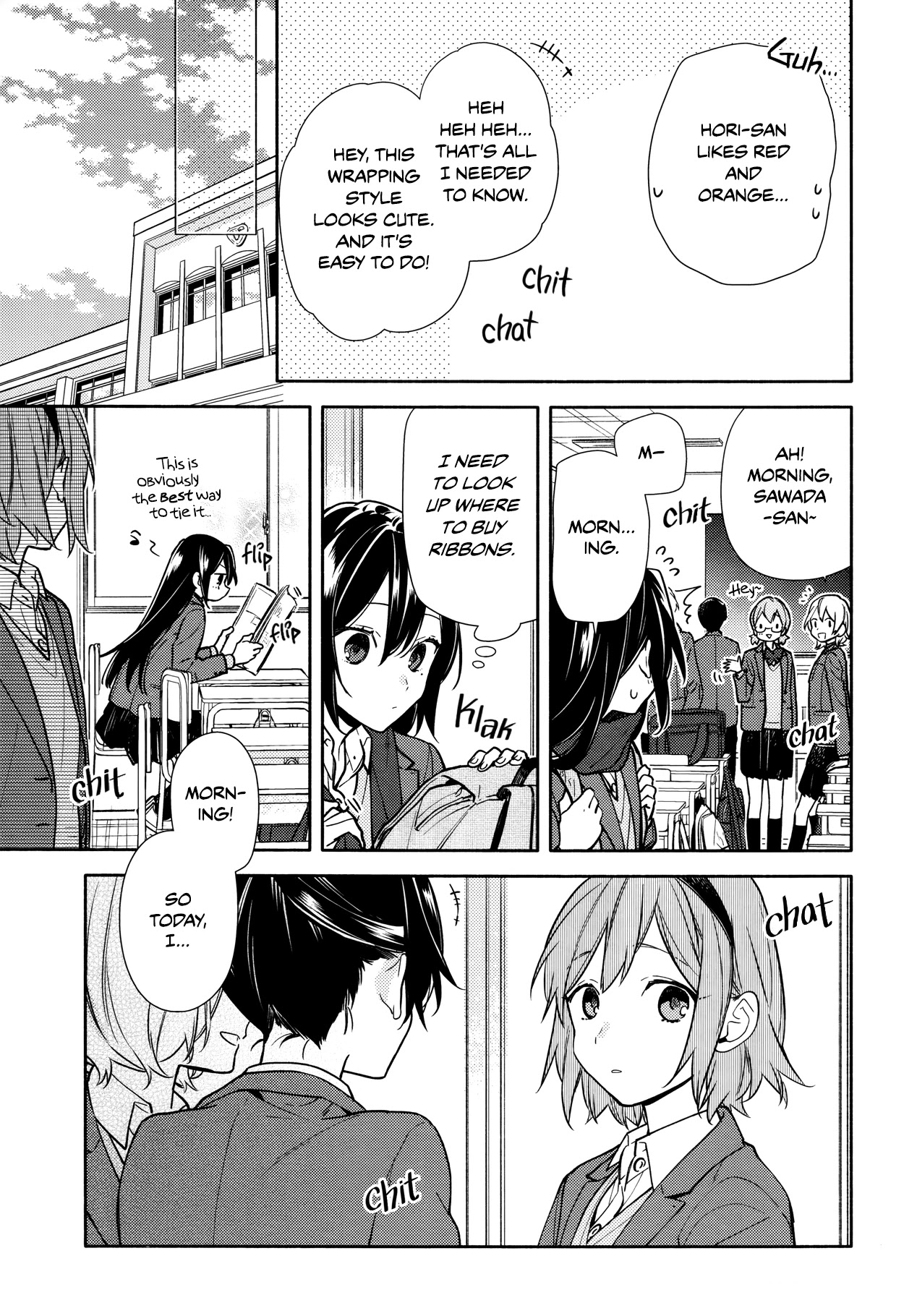 Horimiya Chapter 117 page 3 - Chapter 117: Valentine's Day (1)