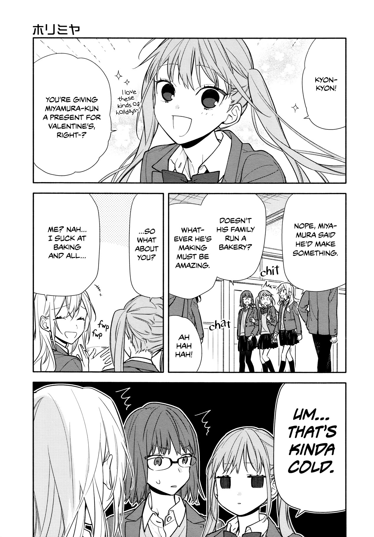 Horimiya Chapter 117 page 5 - Chapter 117: Valentine's Day (1)