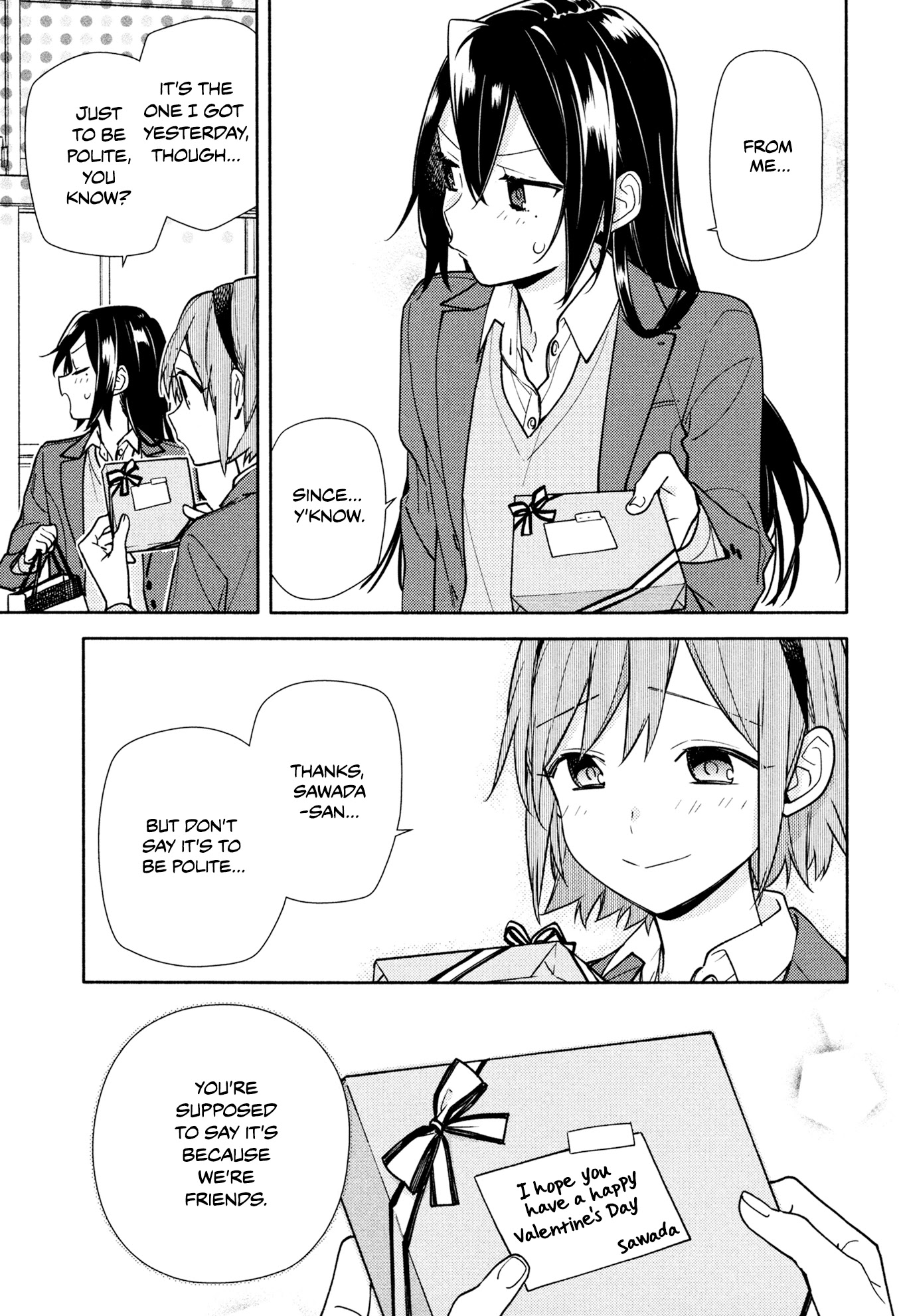 Horimiya Chapter 118.5 page 11 - Chapter 118.5: Extras