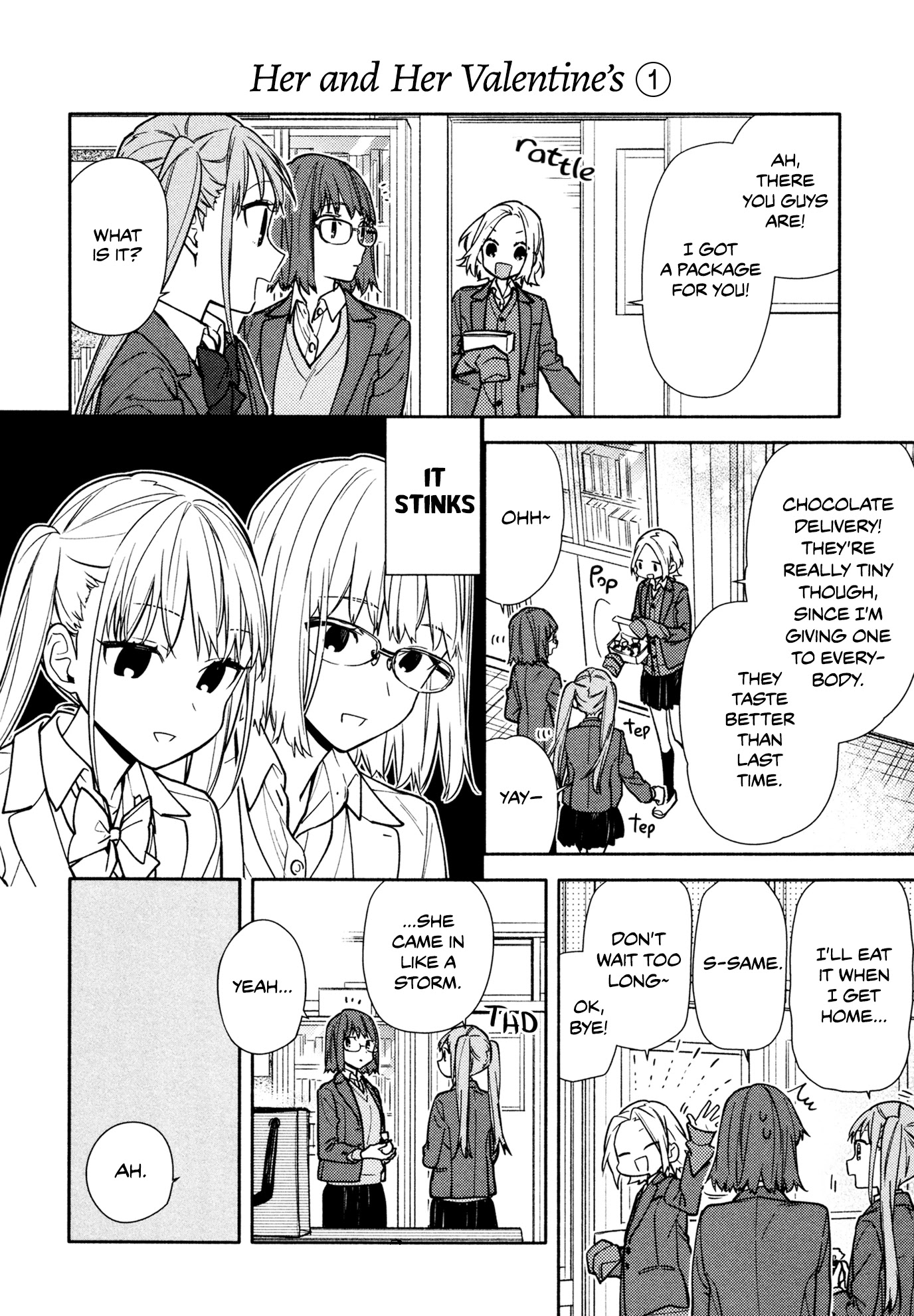 Horimiya Chapter 118.5 page 4 - Chapter 118.5: Extras