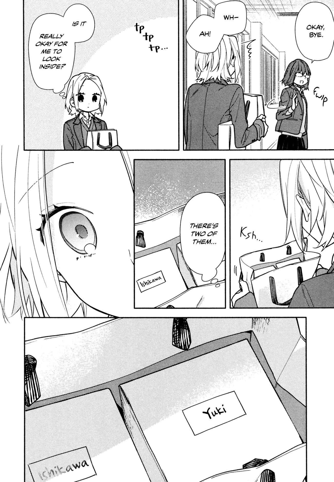 Horimiya Chapter 118.5 page 6 - Chapter 118.5: Extras