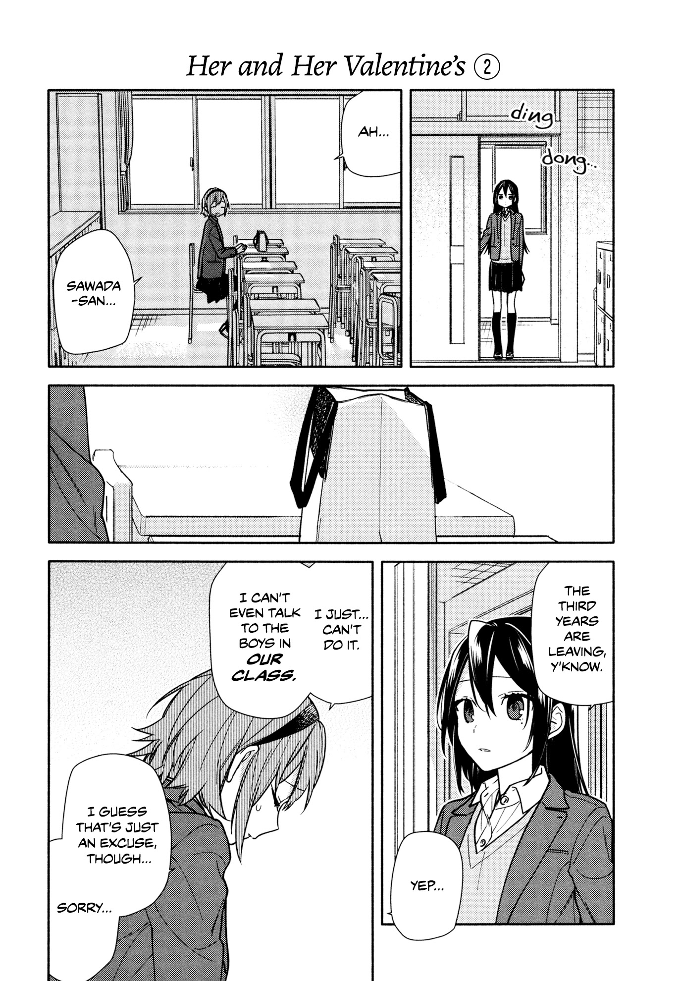 Horimiya Chapter 118.5 page 8 - Chapter 118.5: Extras