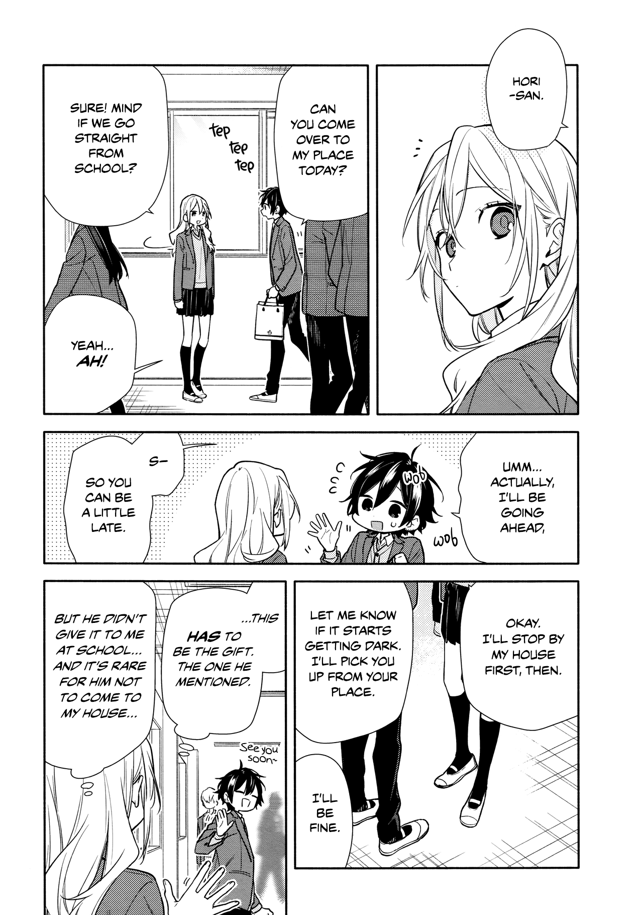Horimiya Chapter 118 page 14 - Chapter 118: Valentine's Day (2)