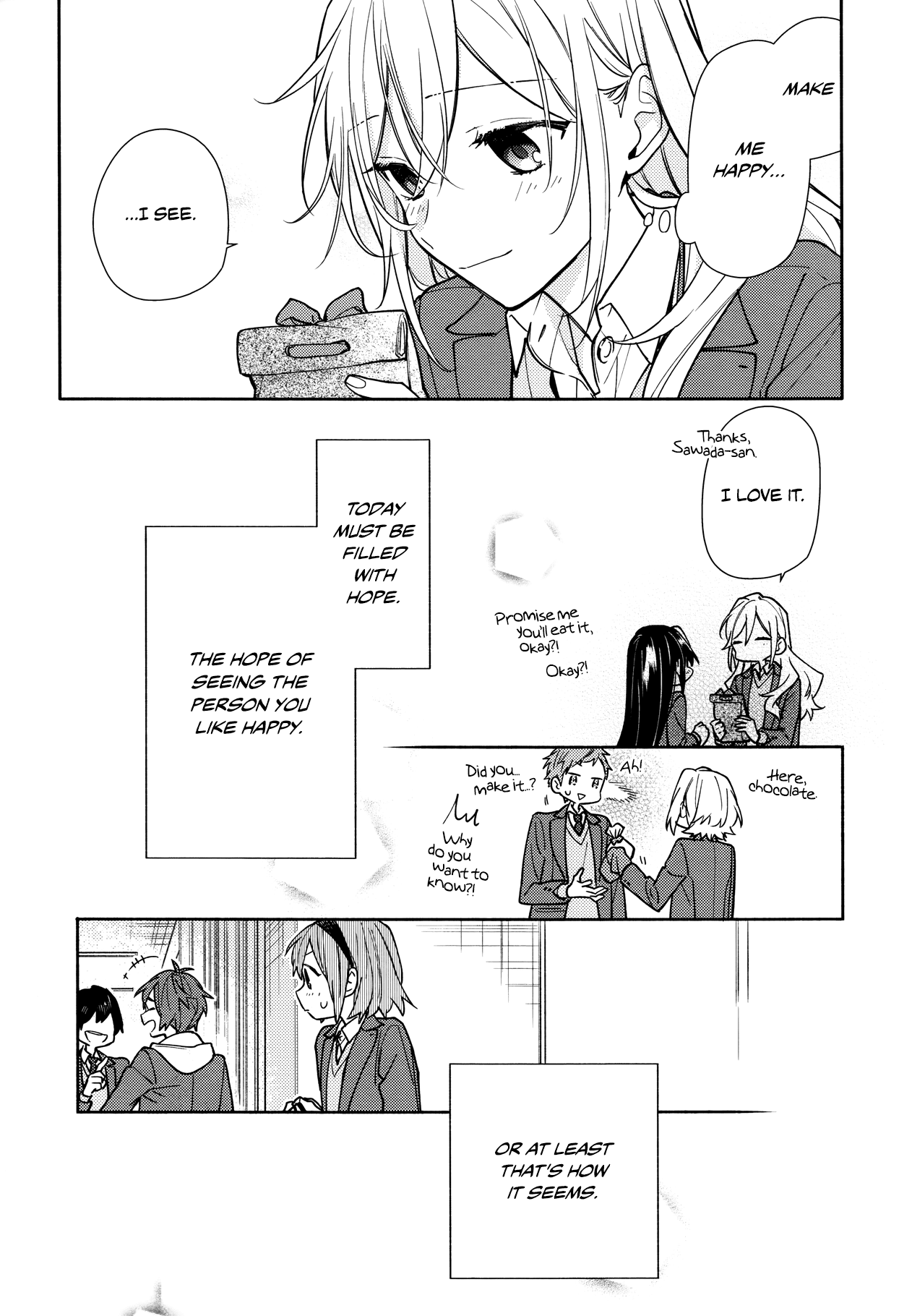 Horimiya Chapter 118 page 17 - Chapter 118: Valentine's Day (2)