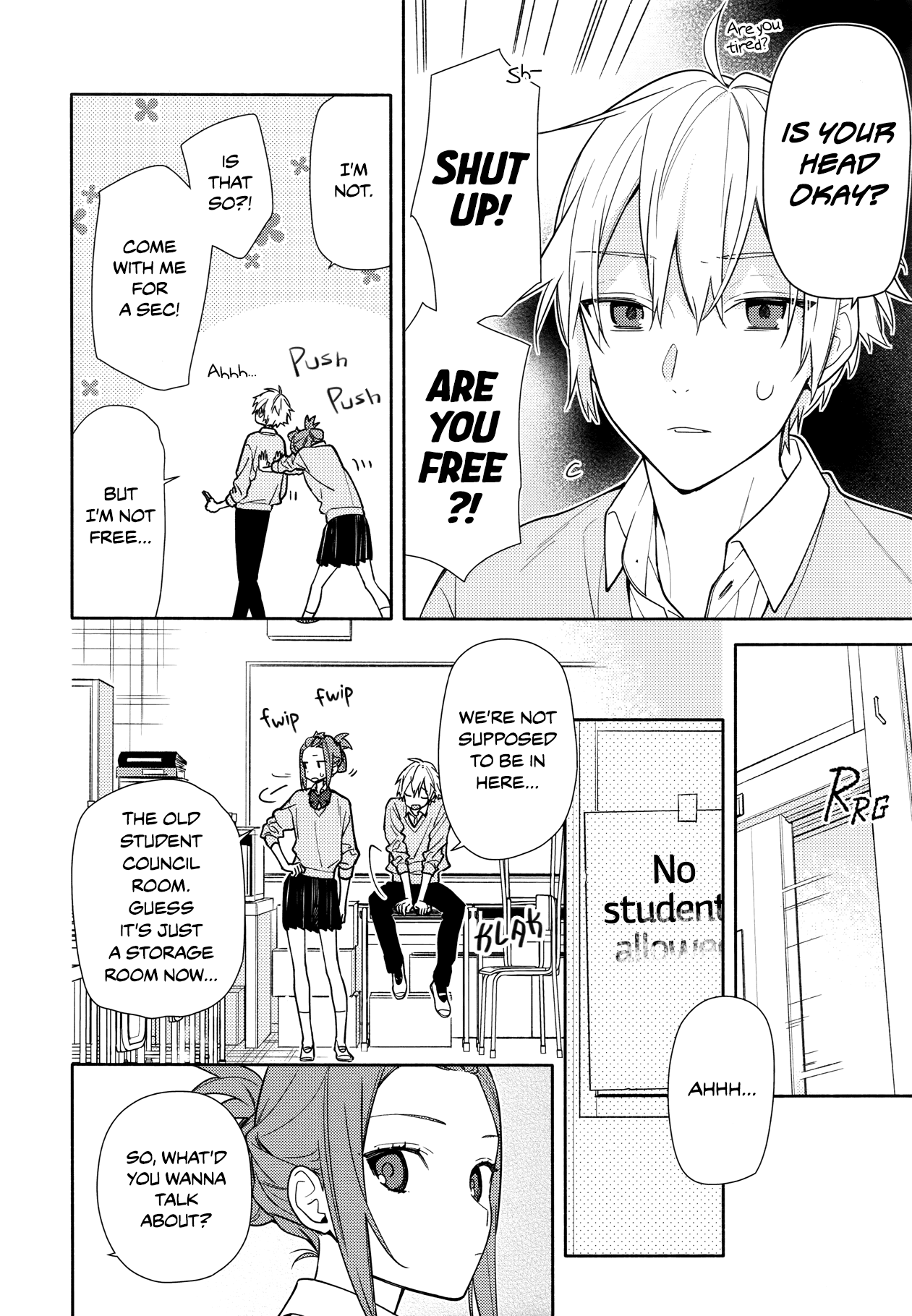 Horimiya Chapter 119.5 page 10 - Chapter 119.5: Ten Years Later (1)