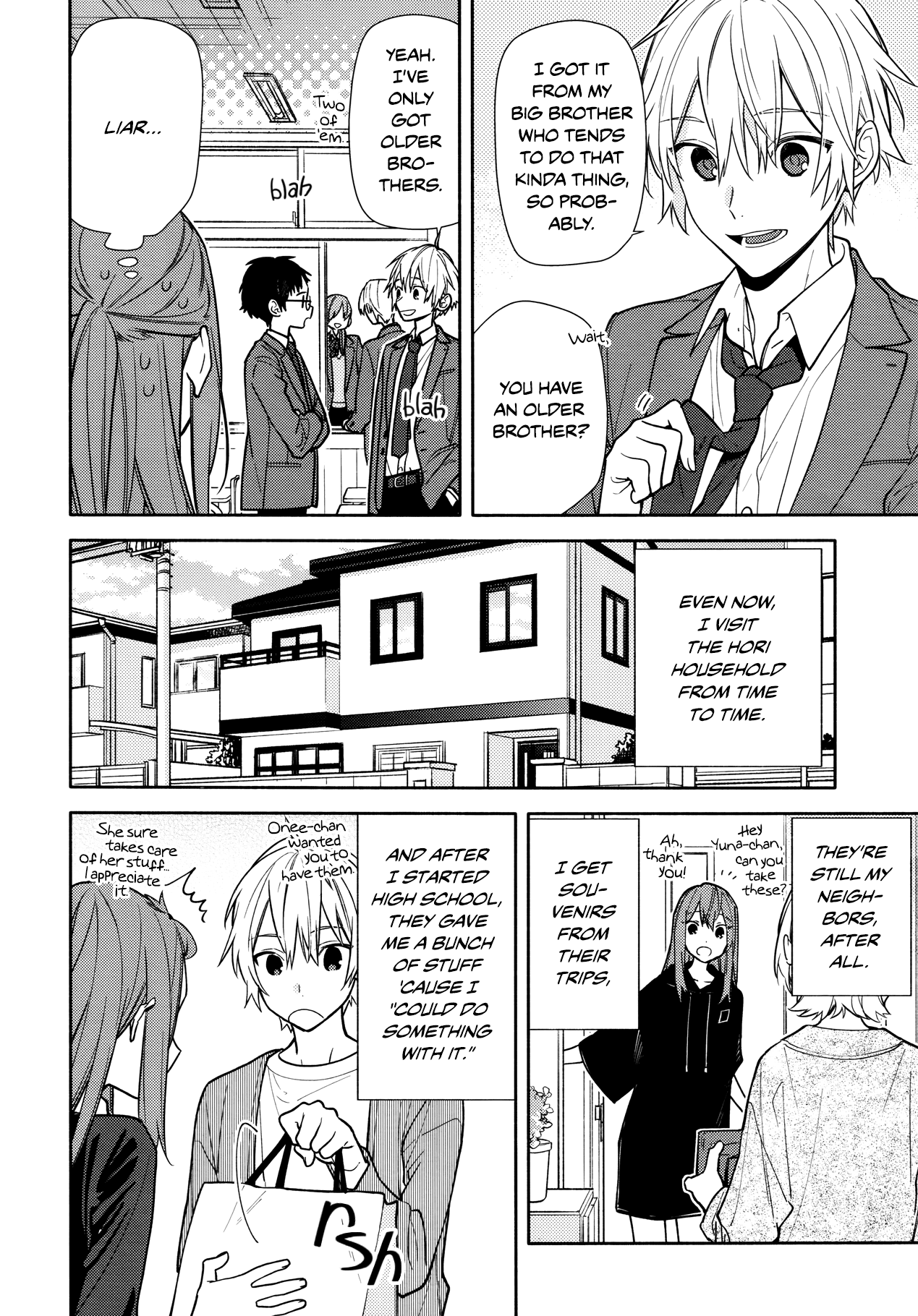 Horimiya Chapter 119.5 page 4 - Chapter 119.5: Ten Years Later (1)