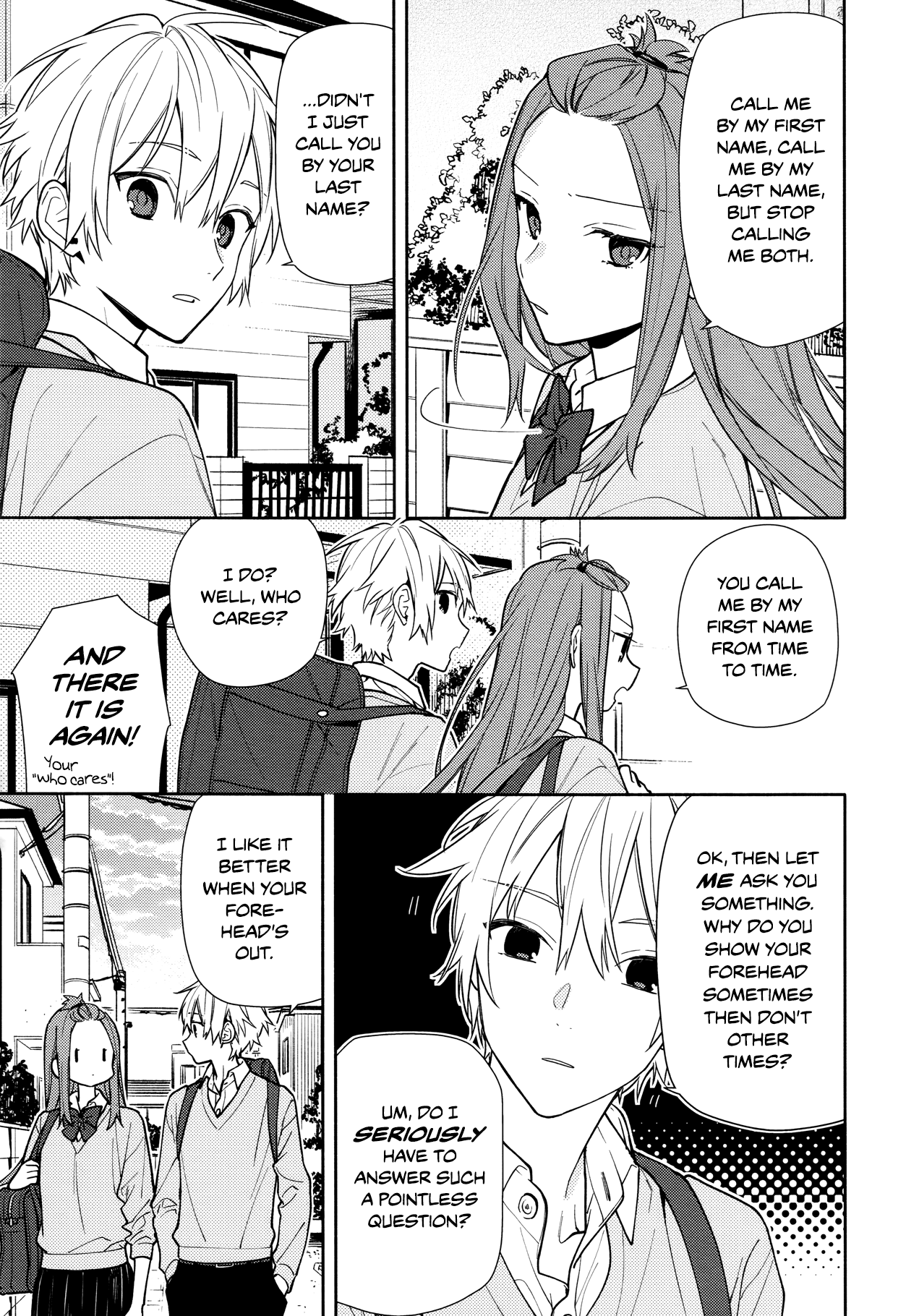 Horimiya Chapter 119.5 page 7 - Chapter 119.5: Ten Years Later (1)