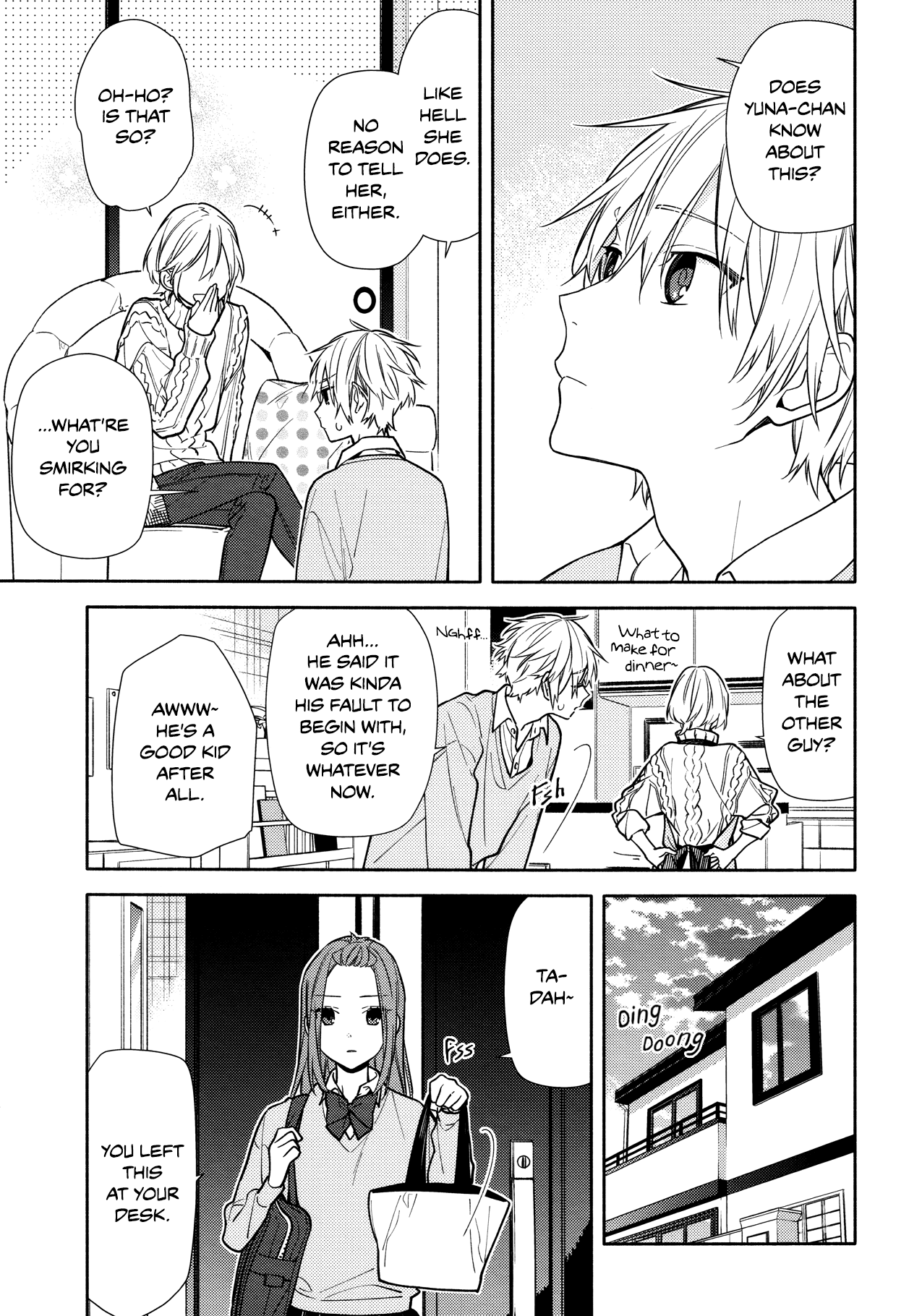 Horimiya Chapter 119.6 page 17 - Chapter 119.6: Ten Years Later (2)