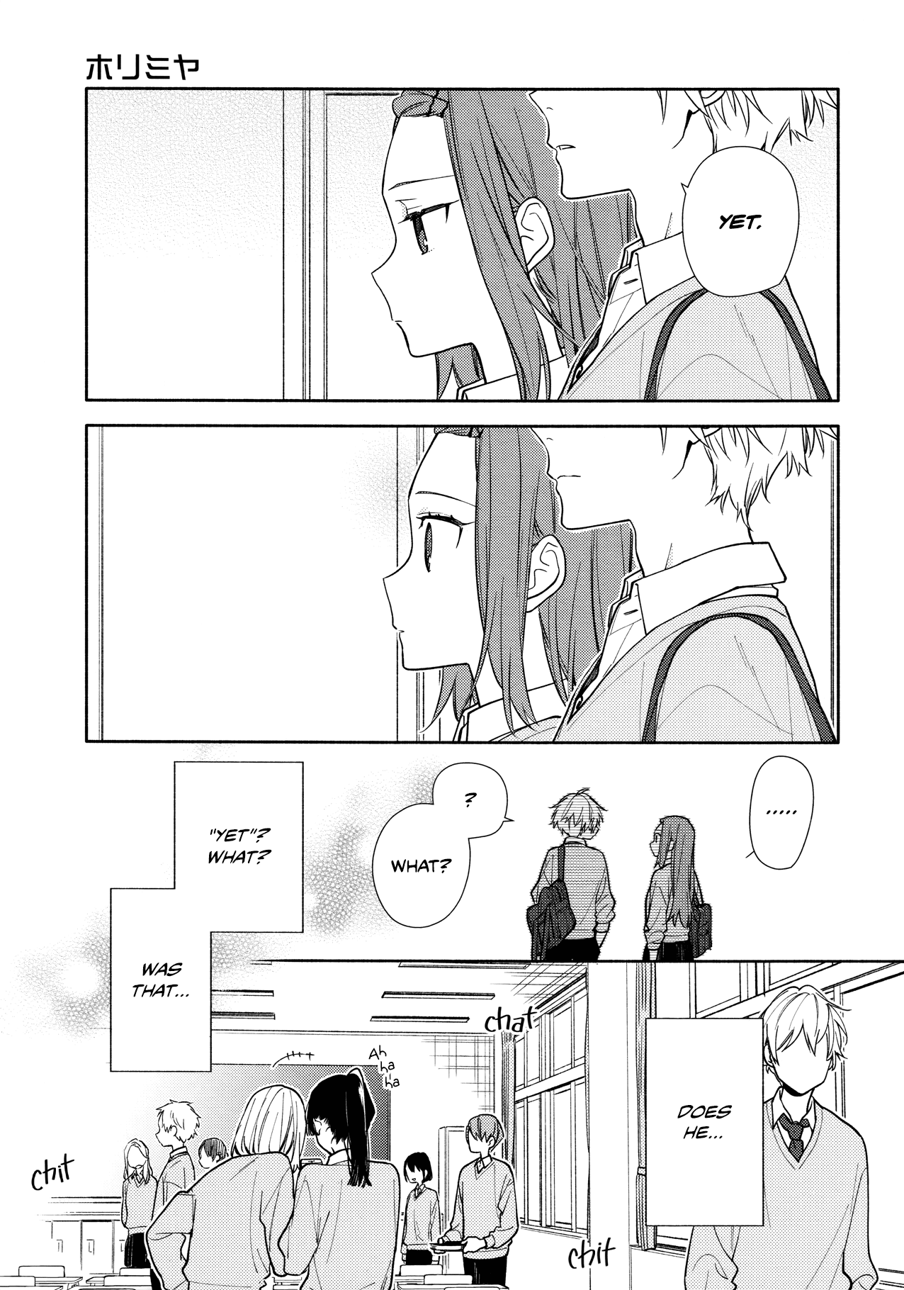 Horimiya Chapter 119.6 page 7 - Chapter 119.6: Ten Years Later (2)
