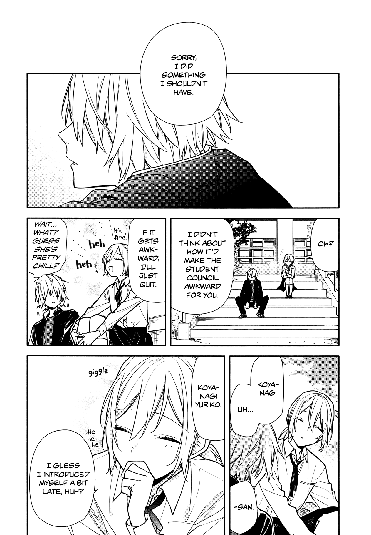 Horimiya Chapter 119.7 page 9 - Chapter 119.7: Twenty Years Before