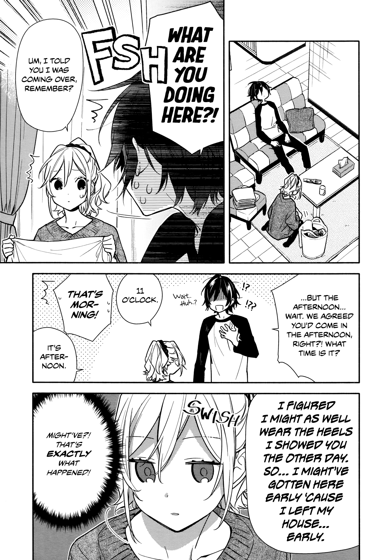 Horimiya Chapter 119 page 13 - Chapter 119: Heels
