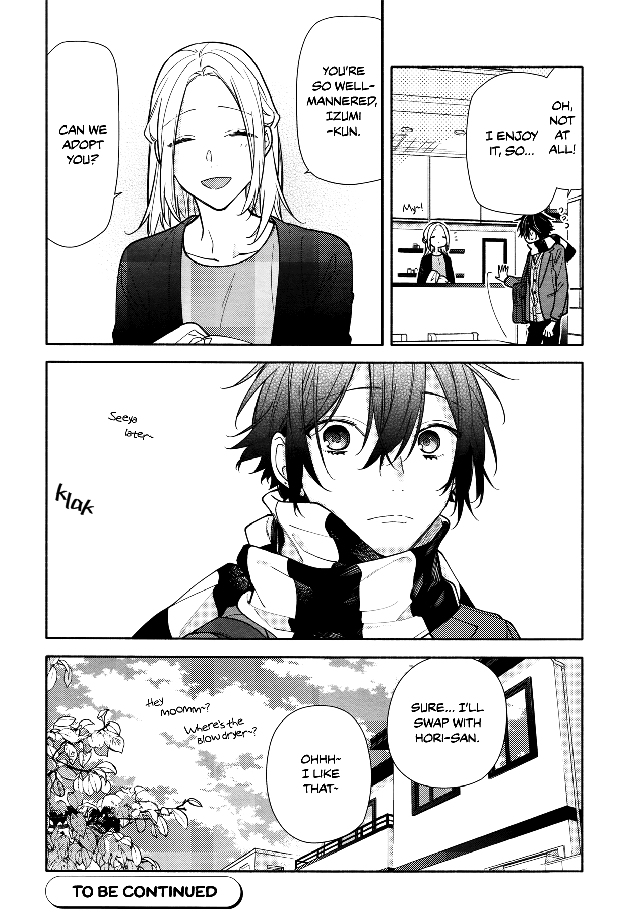 Horimiya Chapter 119 page 18 - Chapter 119: Heels