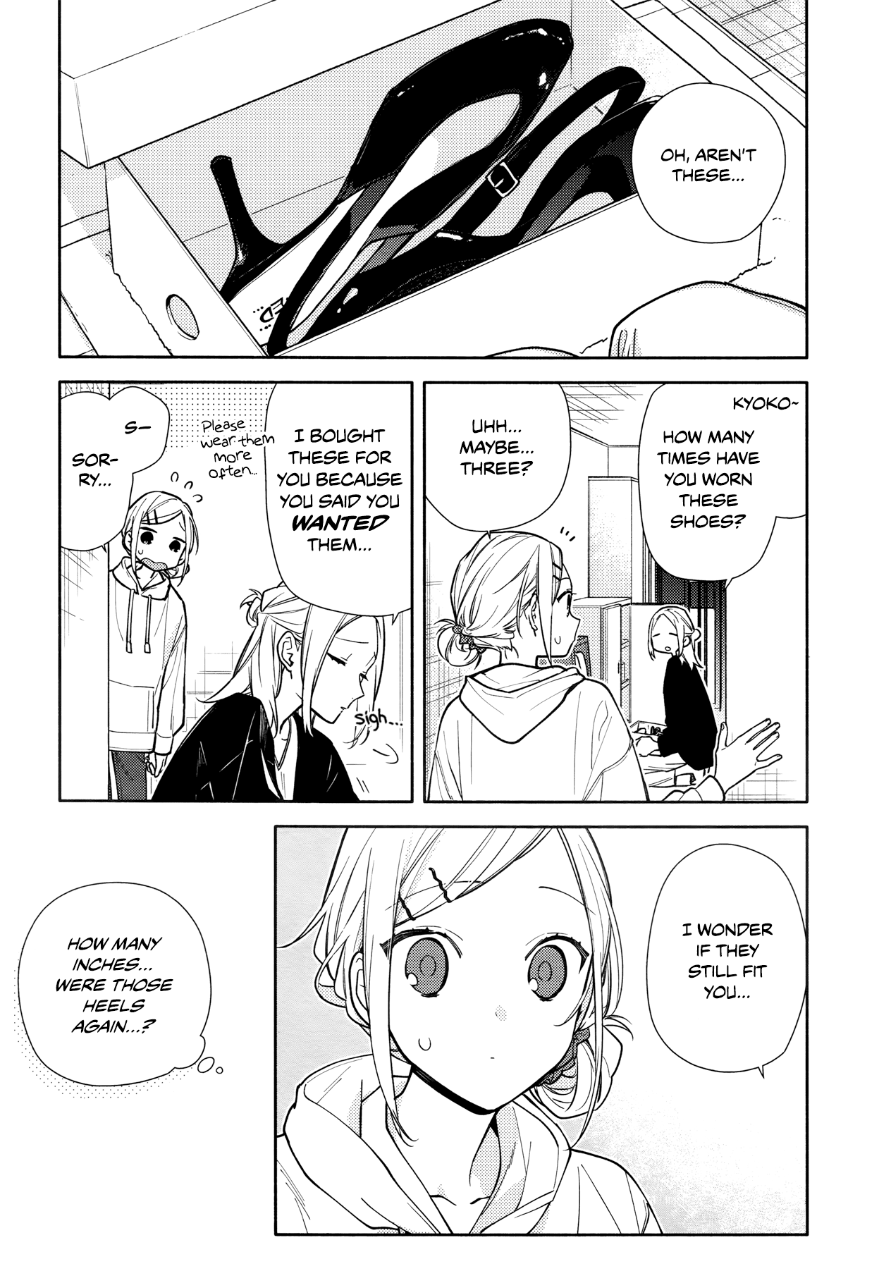 Horimiya Chapter 119 page 2 - Chapter 119: Heels