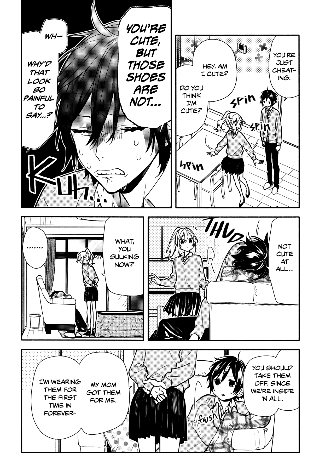 Horimiya Chapter 119 page 8 - Chapter 119: Heels