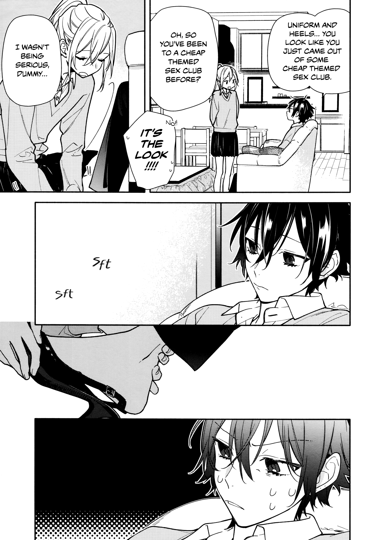 Horimiya Chapter 119 page 9 - Chapter 119: Heels