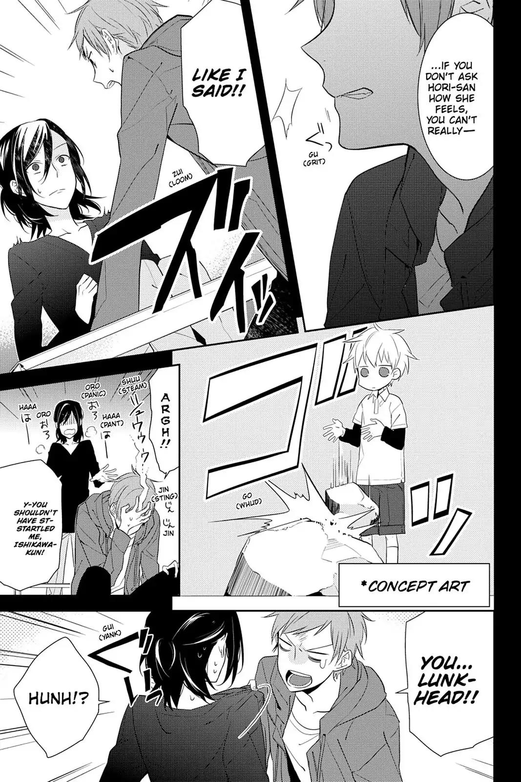 Horimiya Chapter 12 page 13 - Chapter 12 : So Stubborn