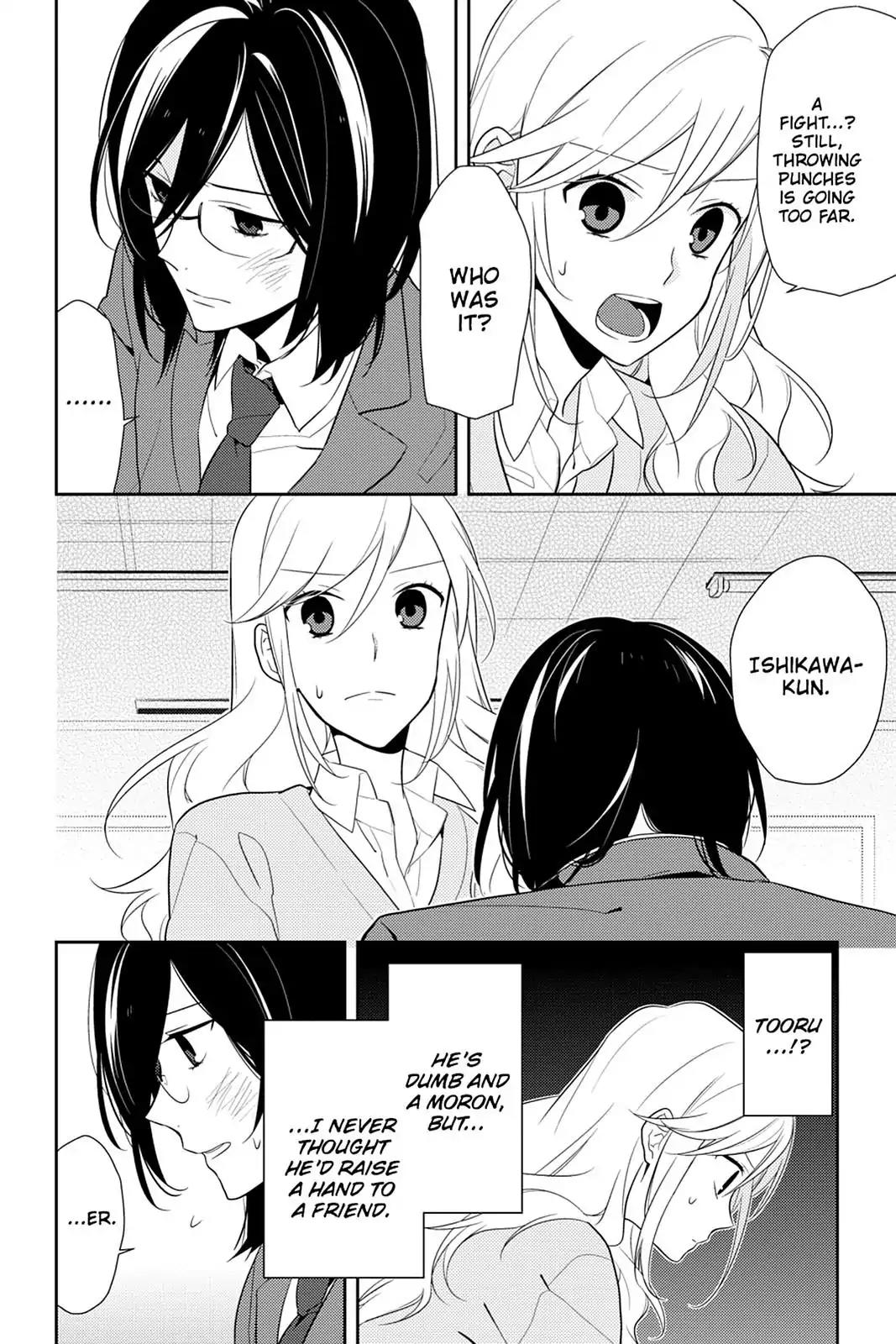 Horimiya Chapter 12 page 4 - Chapter 12 : So Stubborn