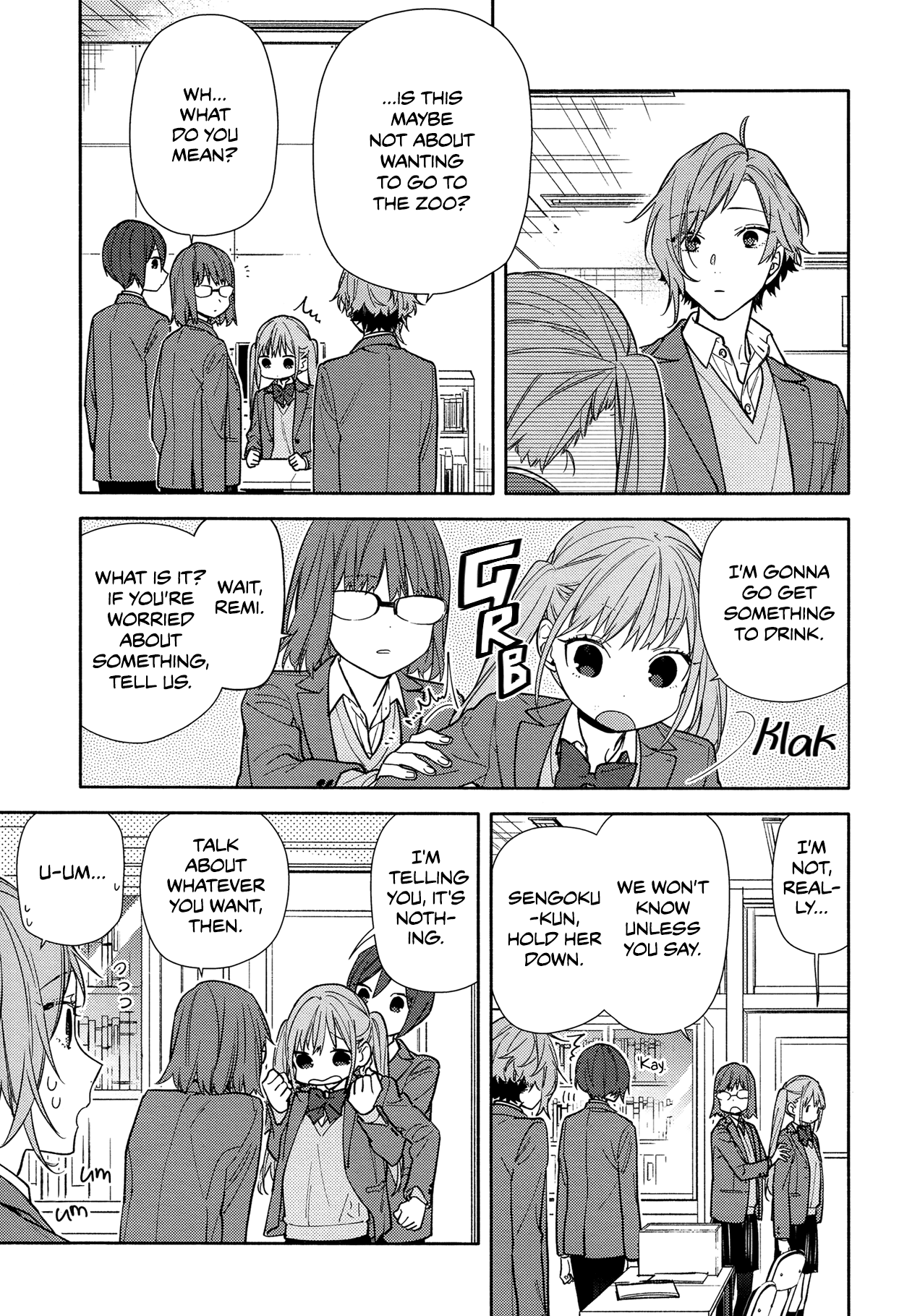 Horimiya Chapter 120 page 12 - Chapter 120