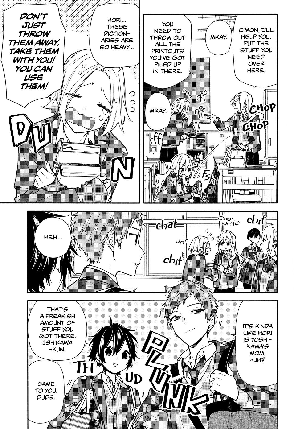 Horimiya Chapter 120 page 4 - Chapter 120