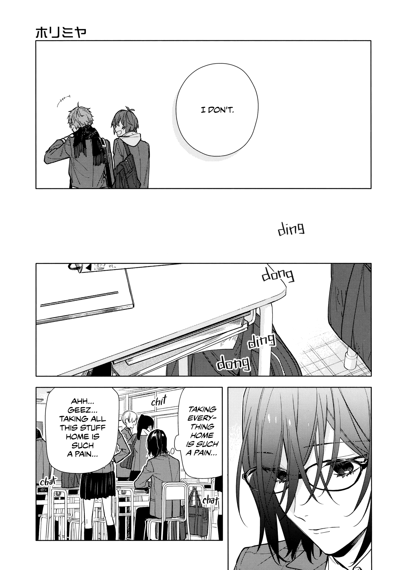 Horimiya Chapter 121 page 13 - Chapter 121