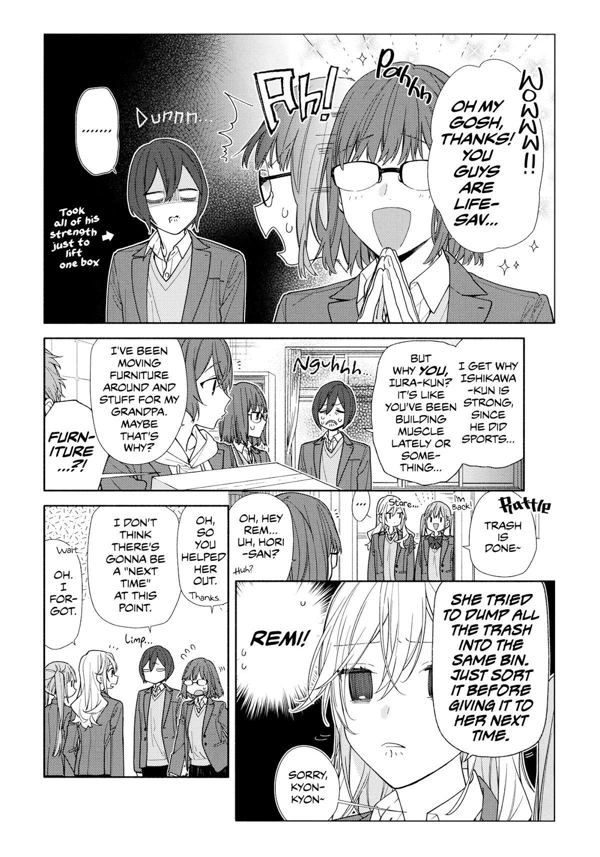 Horimiya Chapter 122.7 page 4 - Chapter 122.7: Summer in the Mind's Eye