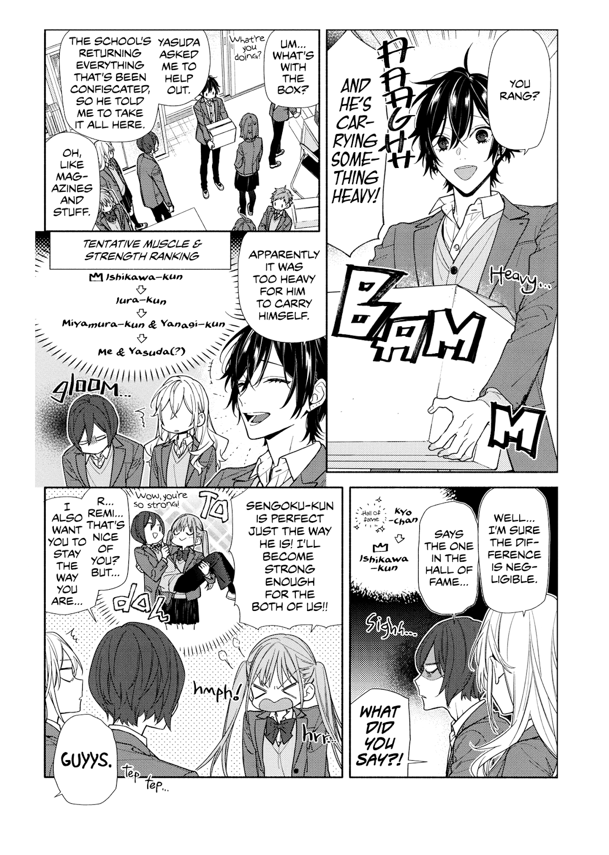Horimiya Chapter 122.7 page 6 - Chapter 122.7: Summer in the Mind's Eye
