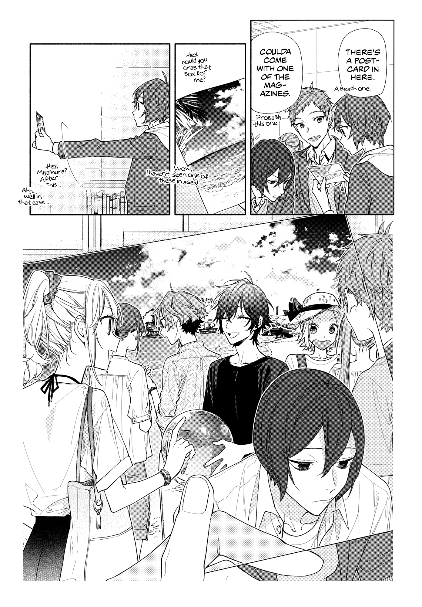 Horimiya Chapter 122.7 page 8 - Chapter 122.7: Summer in the Mind's Eye