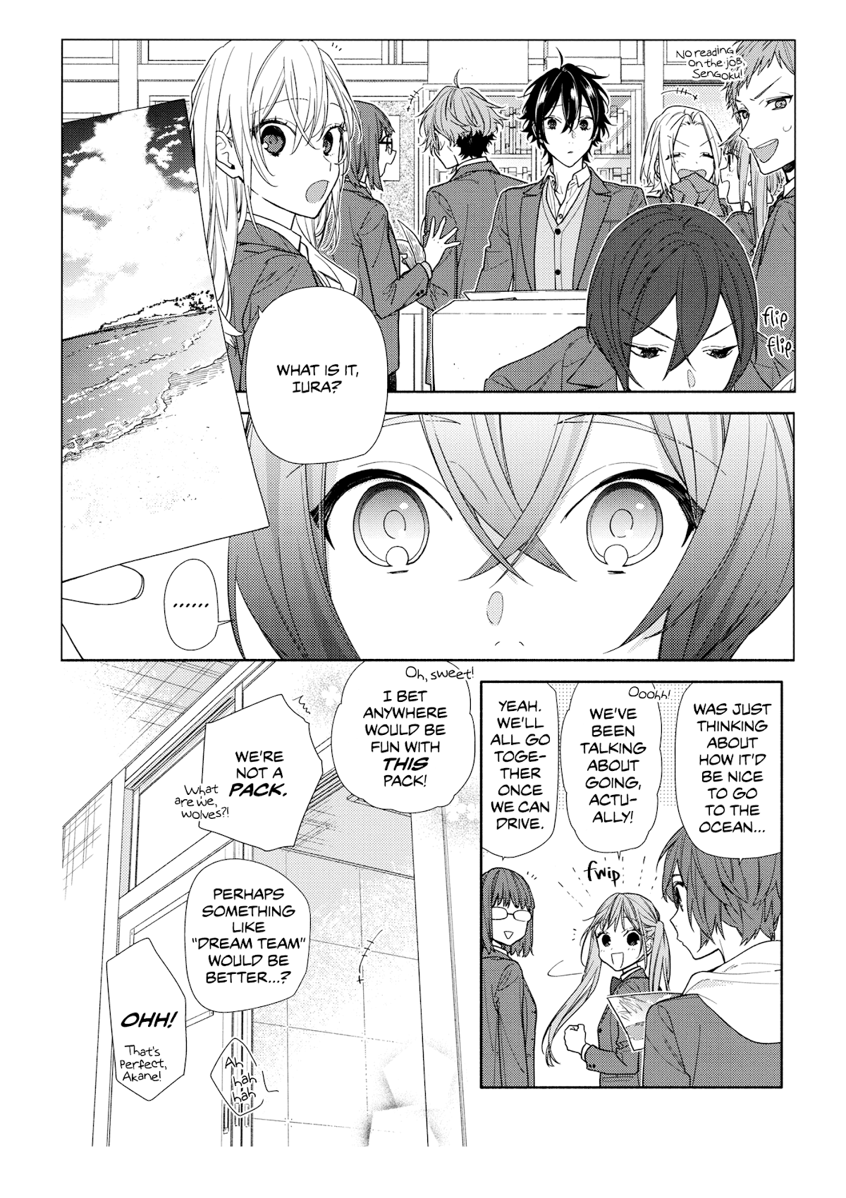 Horimiya Chapter 122.7 page 9 - Chapter 122.7: Summer in the Mind's Eye