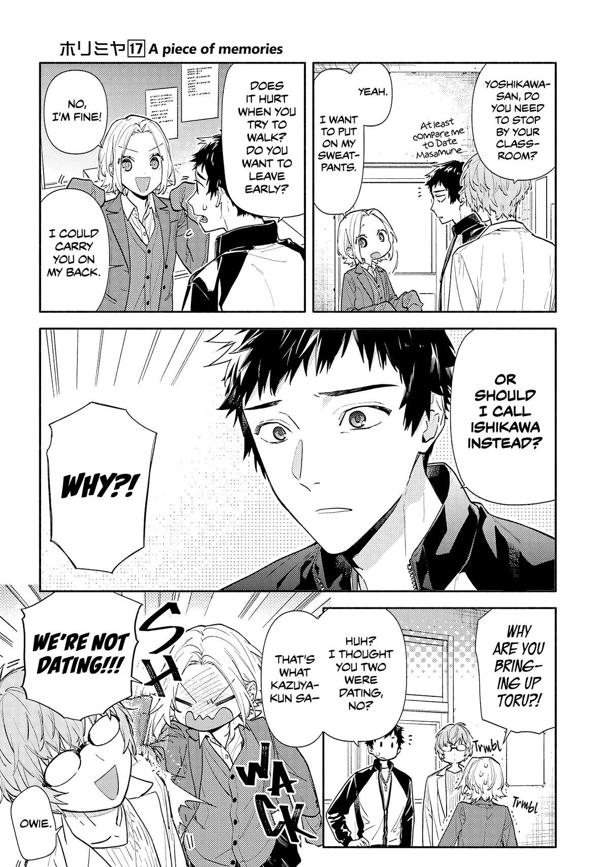 Horimiya Chapter 125 page 9 - Chapter 125