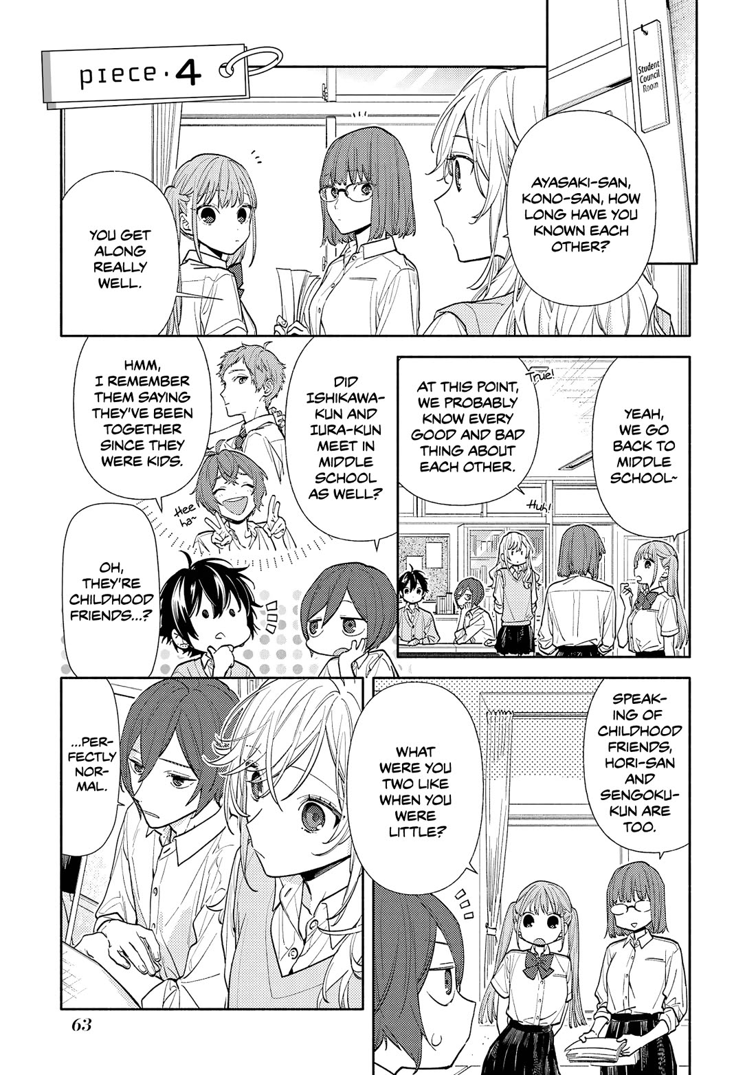 Horimiya Chapter 127 page 1 - Chapter 127