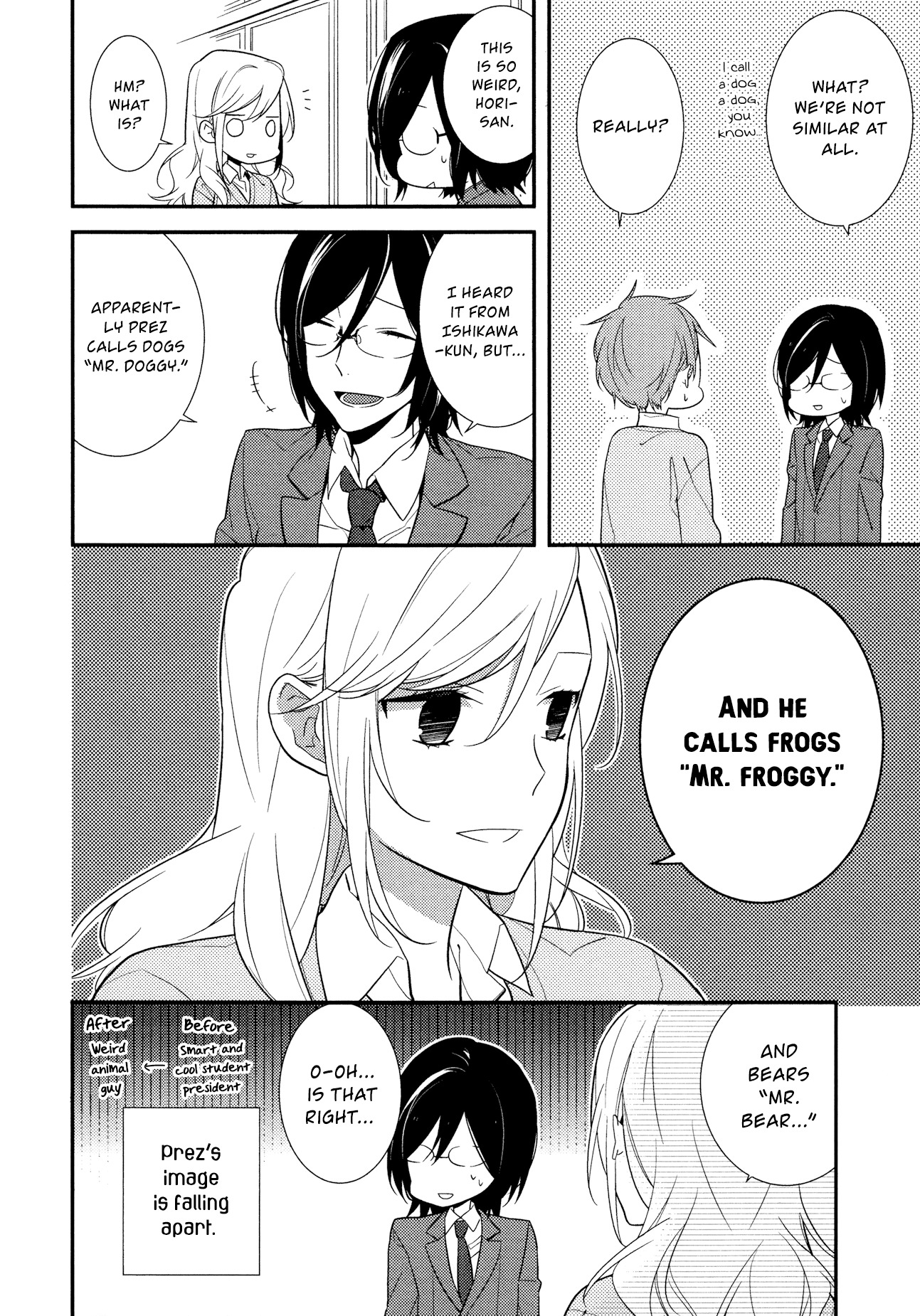 Horimiya Chapter 13.5 page 10 - Chapter 13.5: Extras