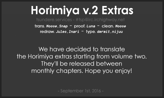 Horimiya Chapter 13.5 page 12 - Chapter 13.5: Extras