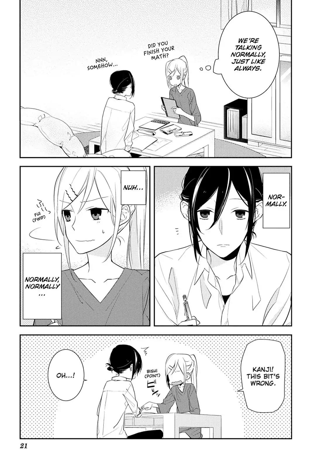 Horimiya Chapter 14 page 21 - Chapter 14 : That's Okay