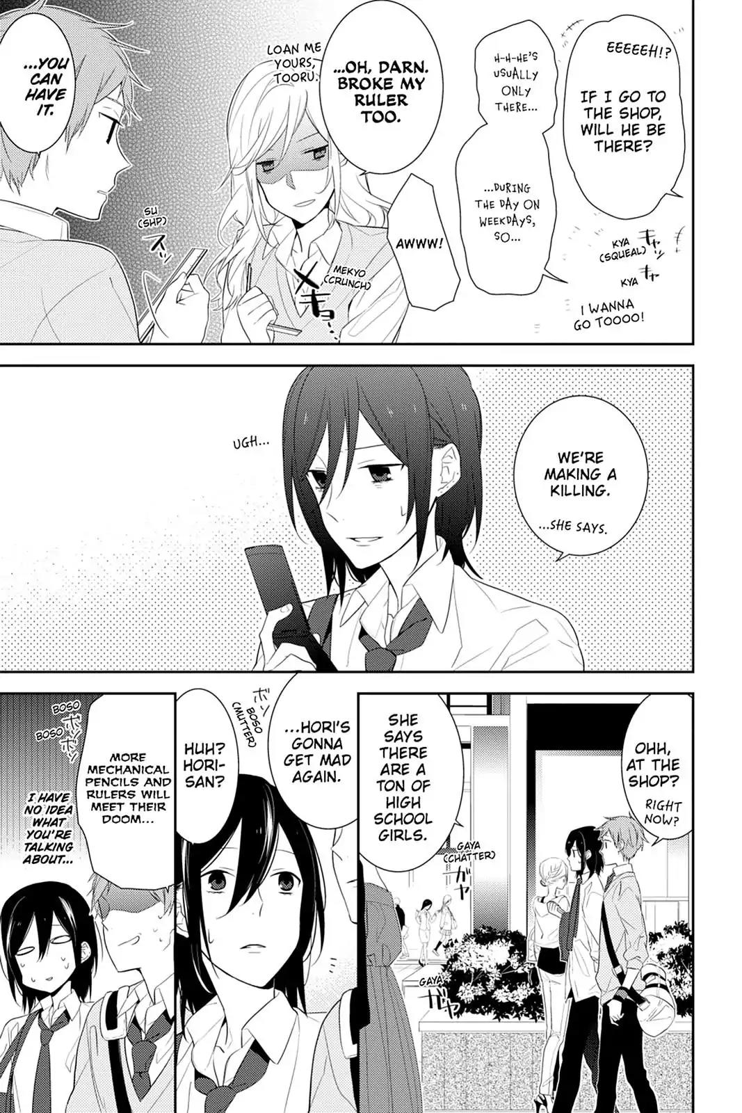 Horimiya Chapter 15 page 11 - Chapter 15 : Food I like