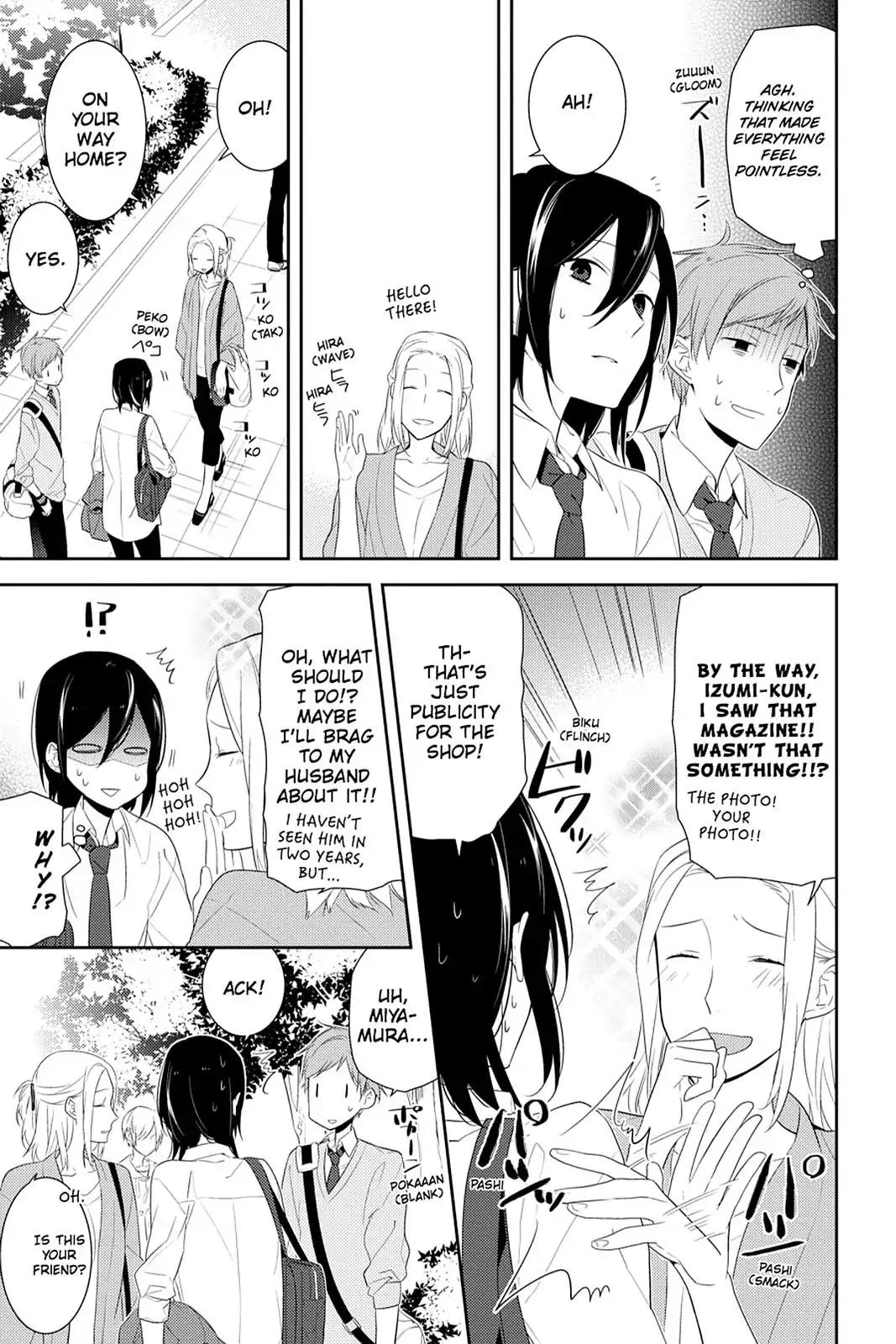 Horimiya Chapter 15 page 13 - Chapter 15 : Food I like