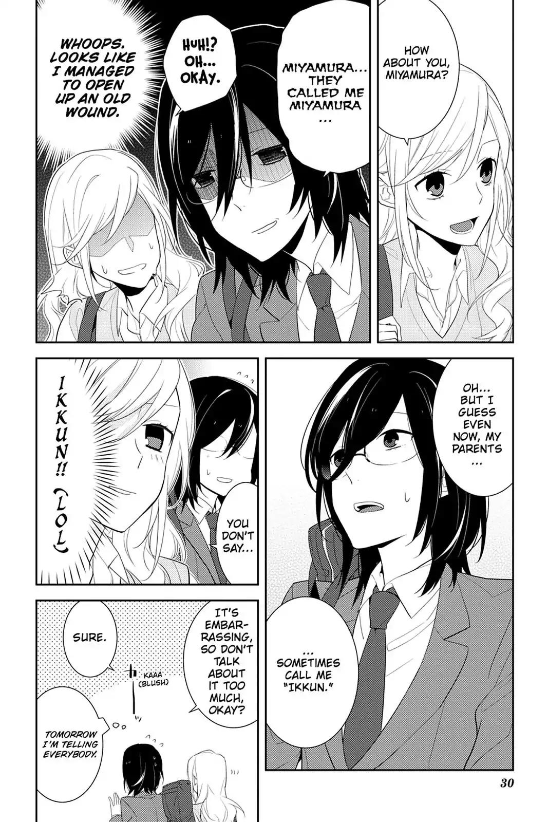 Horimiya Chapter 15 page 4 - Chapter 15 : Food I like