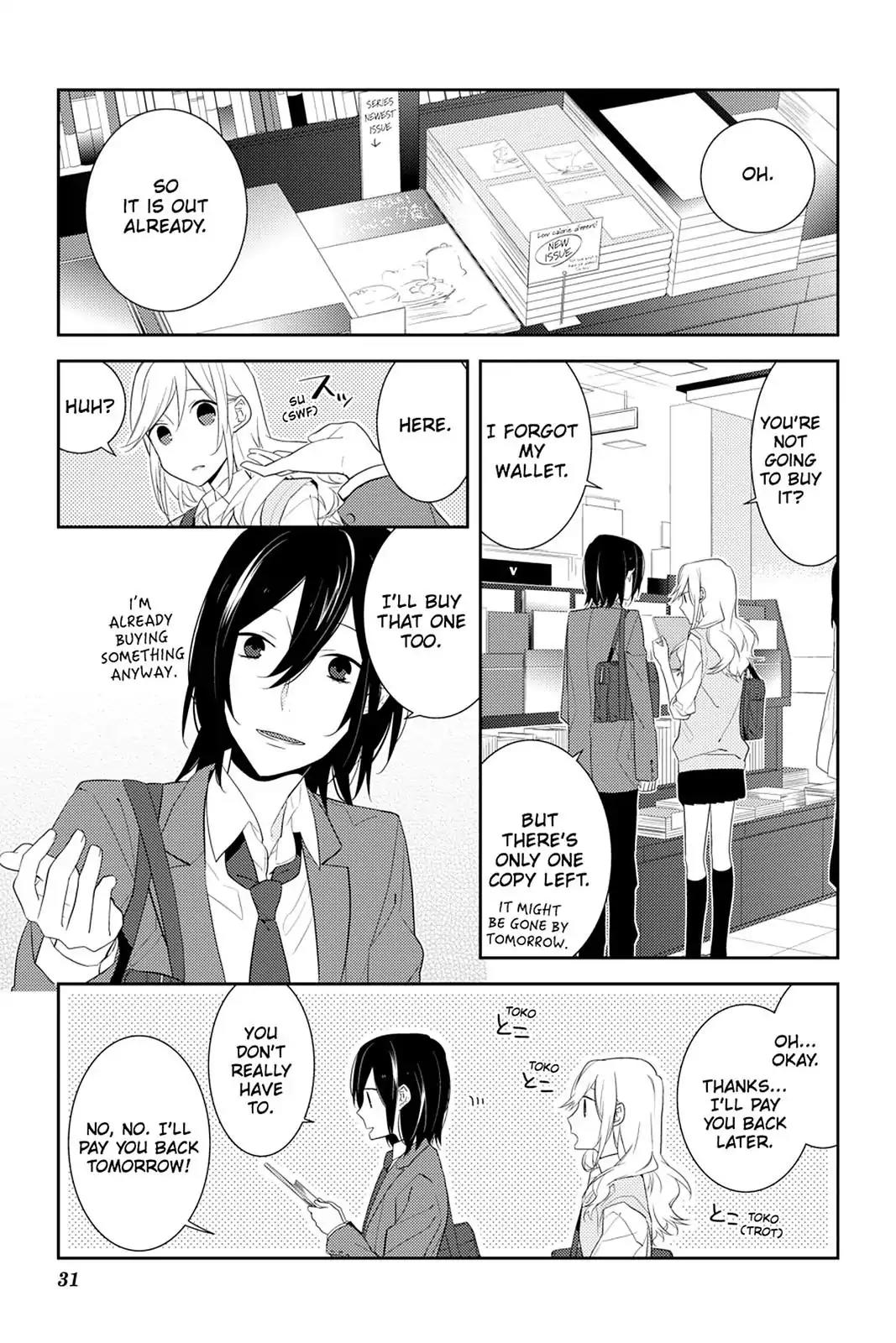 Horimiya Chapter 15 page 5 - Chapter 15 : Food I like