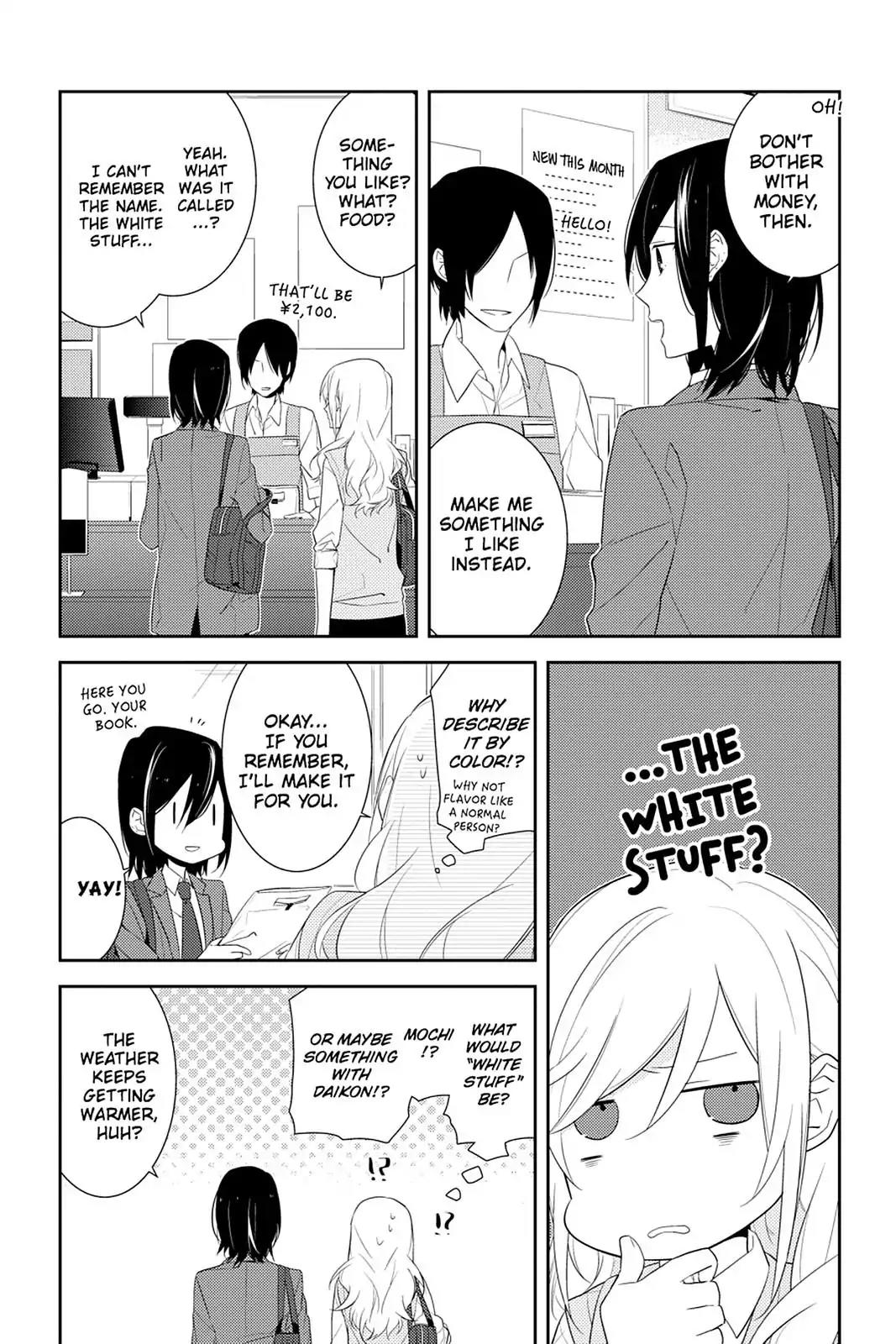 Horimiya Chapter 15 page 6 - Chapter 15 : Food I like