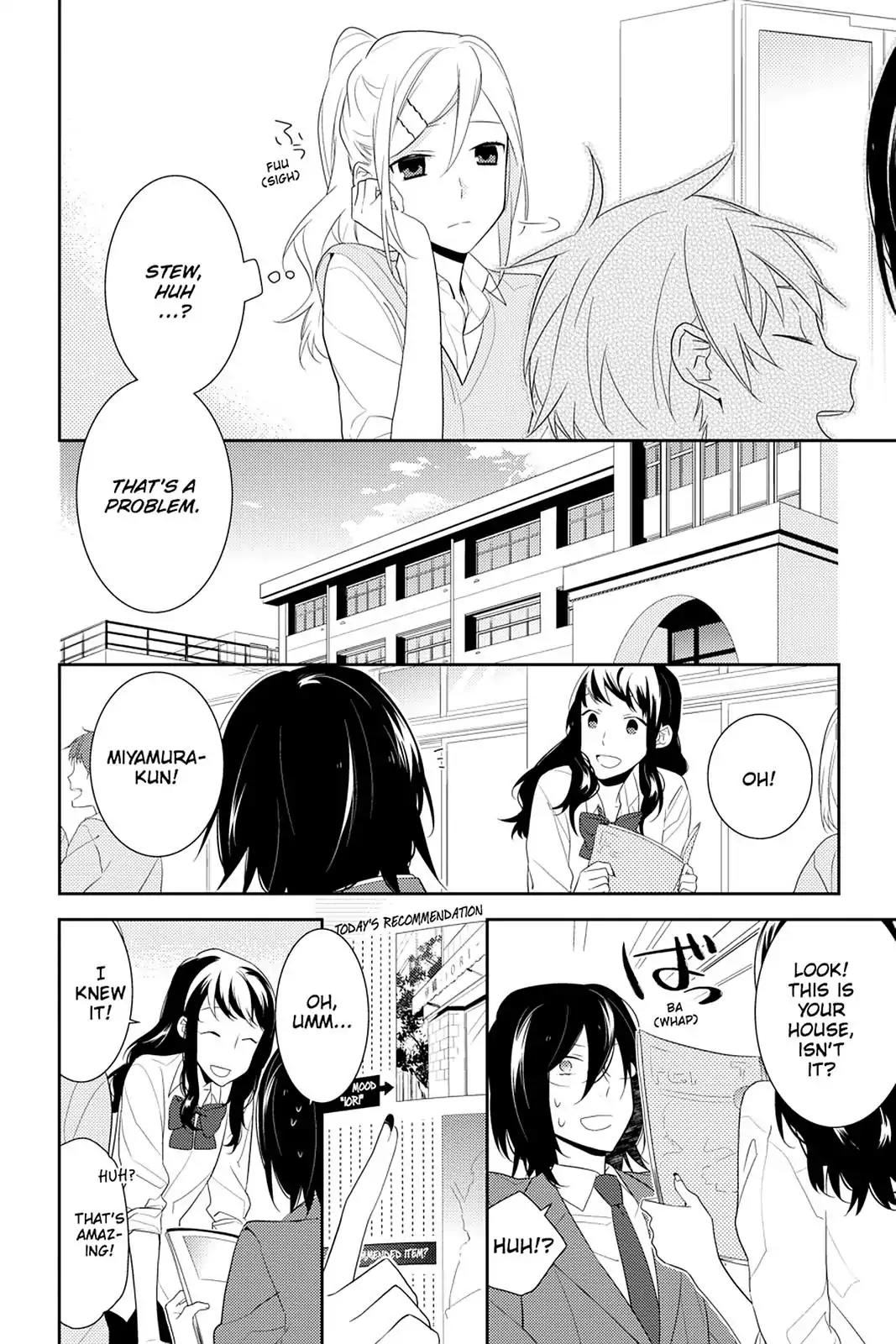 Horimiya Chapter 15 page 8 - Chapter 15 : Food I like
