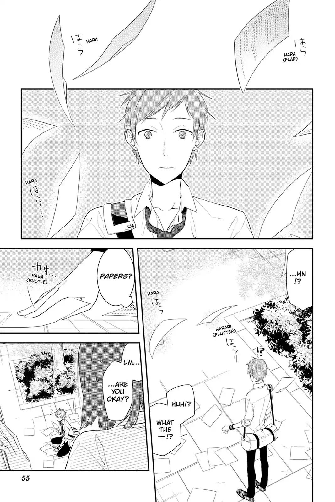 Horimiya Chapter 16 page 1 - Chapter 16 : Green,White & Red