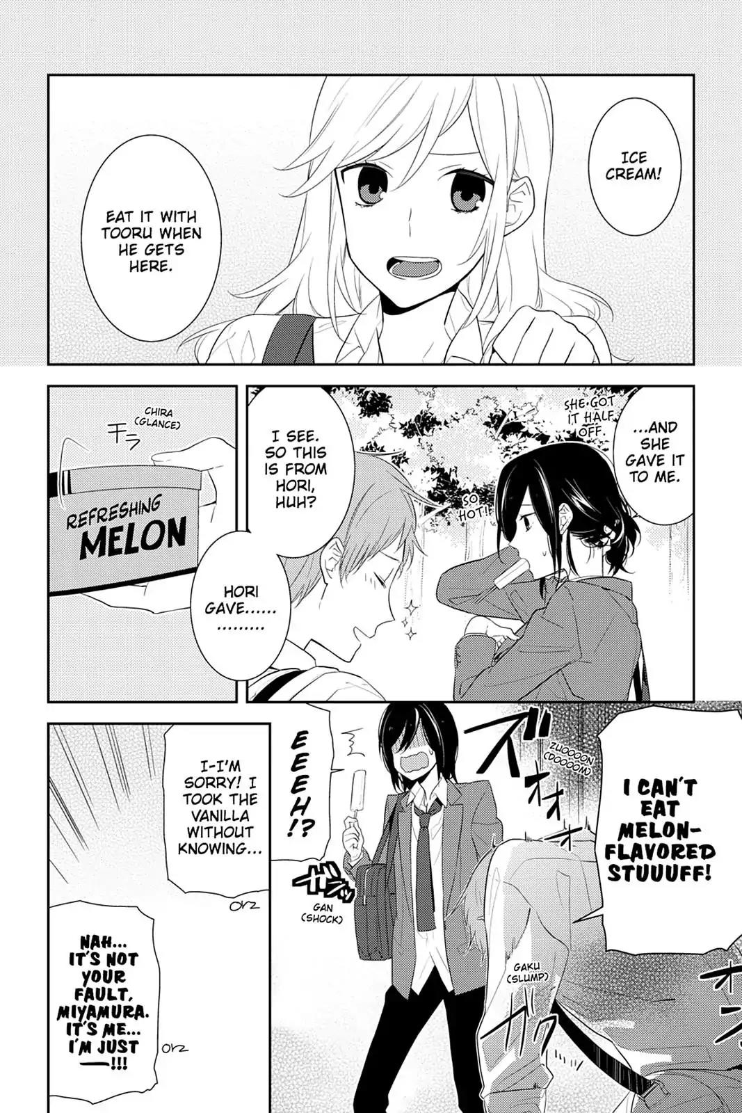 Horimiya Chapter 16 page 10 - Chapter 16 : Green,White & Red