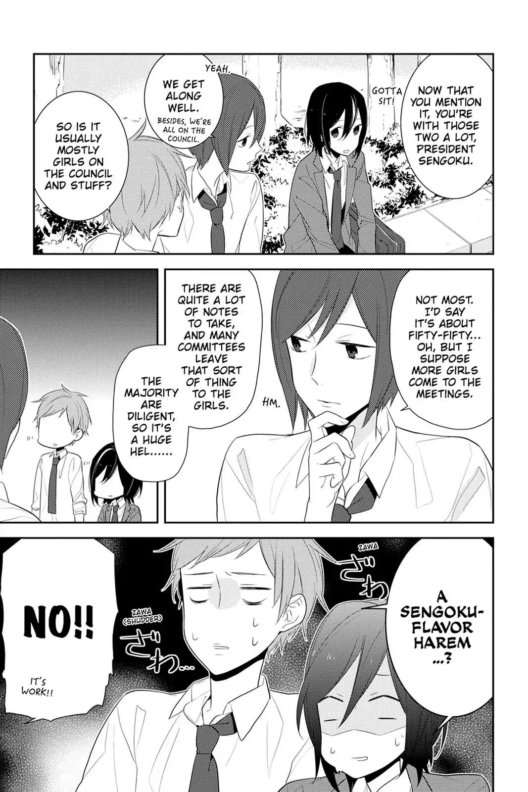 Horimiya Chapter 16 page 15 - Chapter 16 : Green,White & Red