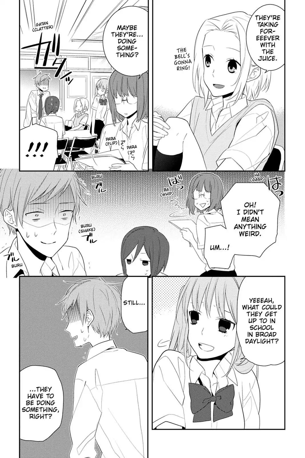 Horimiya Chapter 16 page 21 - Chapter 16 : Green,White & Red