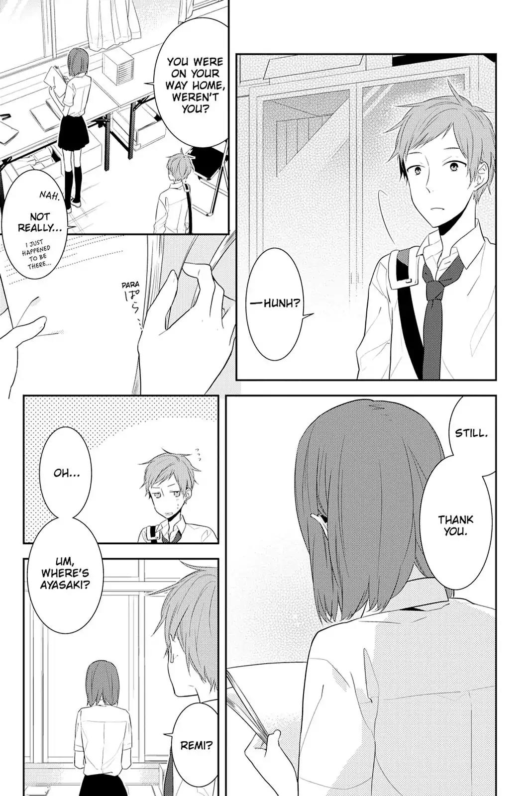 Horimiya Chapter 16 page 5 - Chapter 16 : Green,White & Red