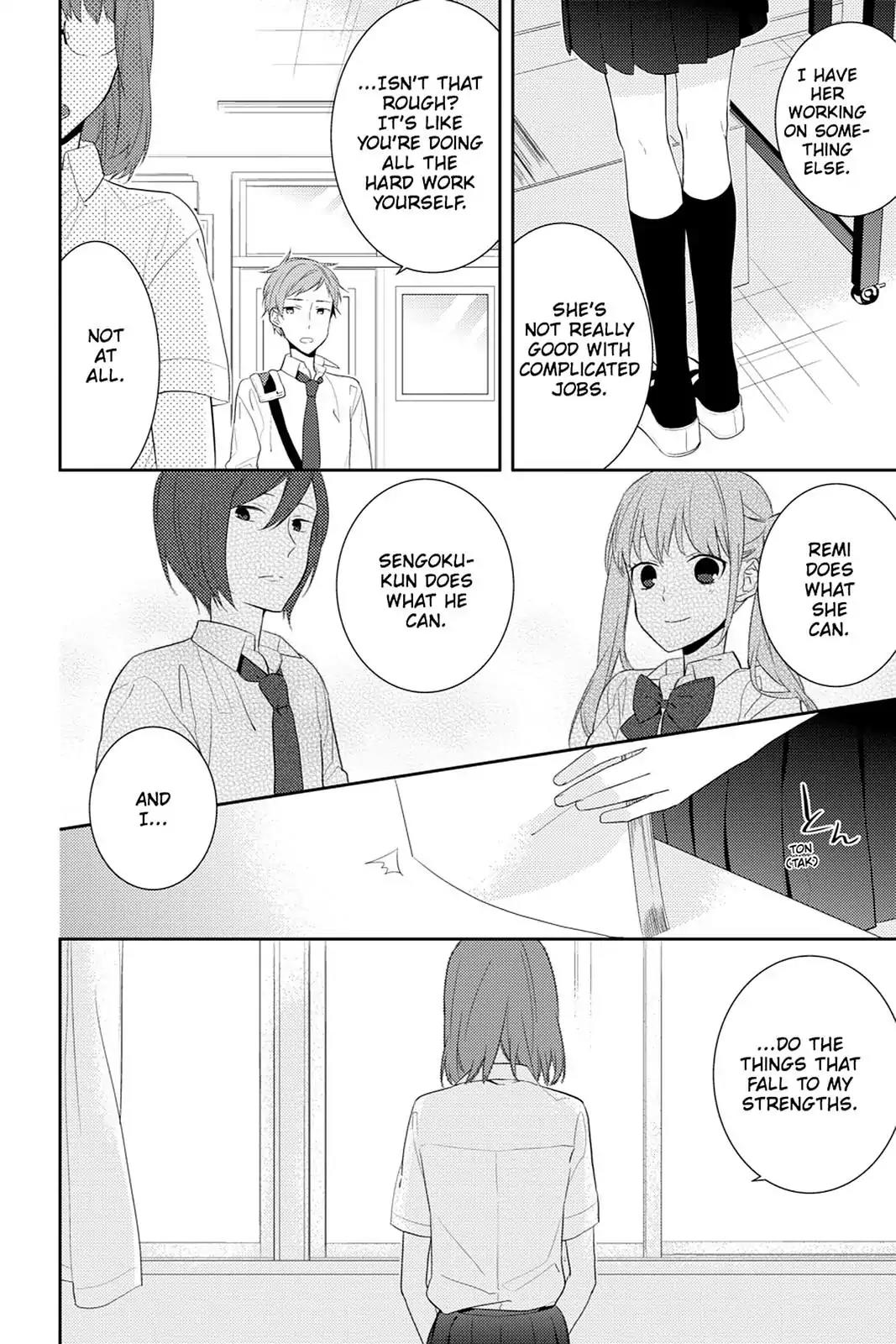 Horimiya Chapter 16 page 6 - Chapter 16 : Green,White & Red