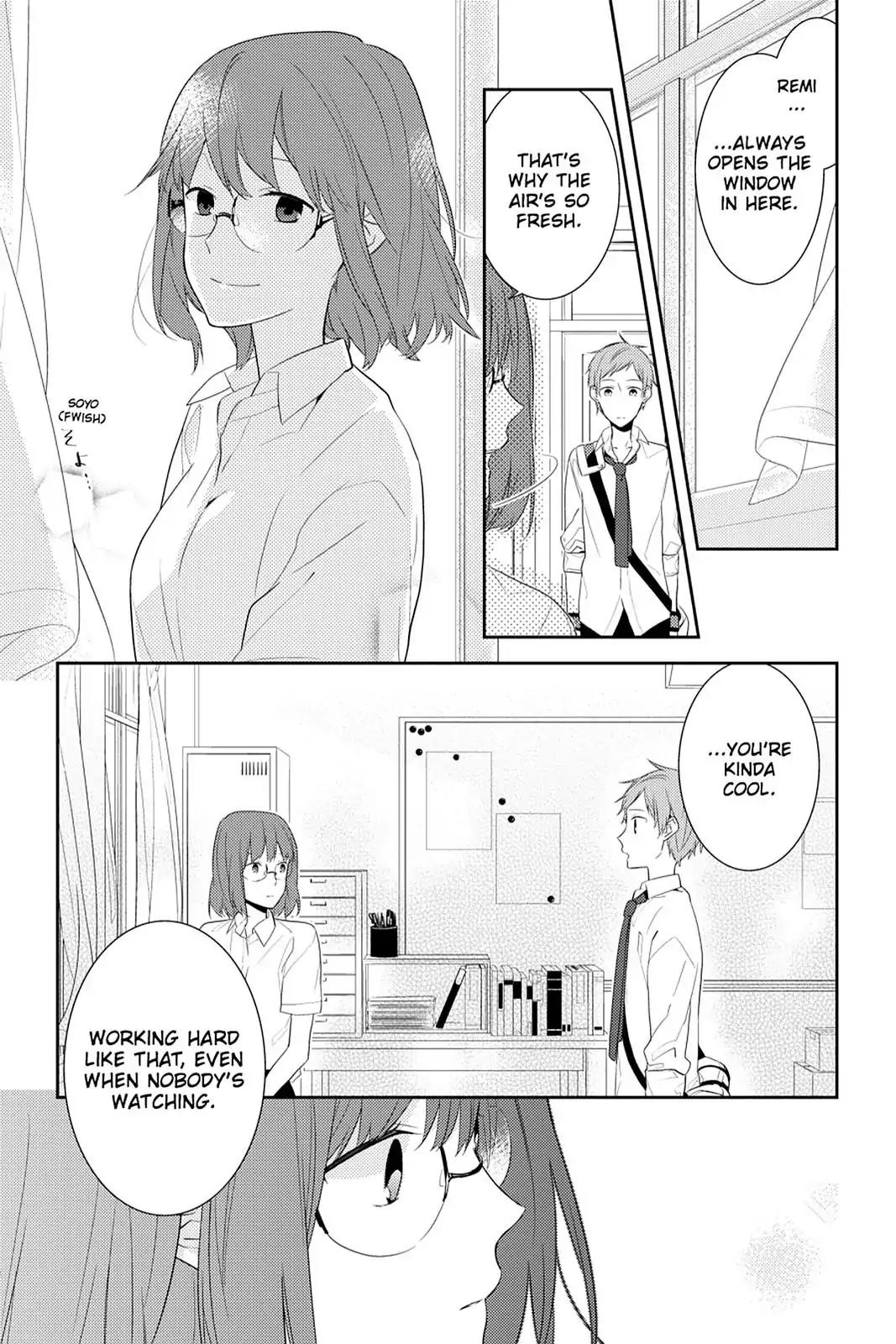 Horimiya Chapter 16 page 7 - Chapter 16 : Green,White & Red