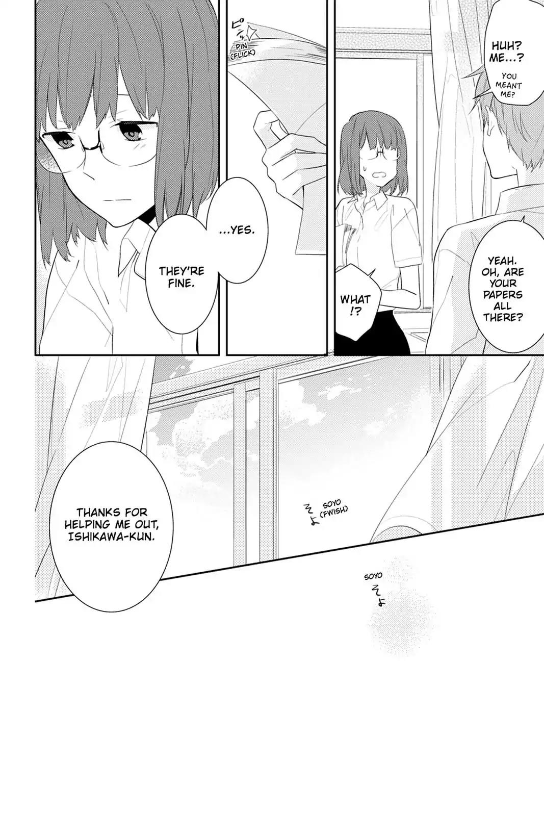 Horimiya Chapter 16 page 8 - Chapter 16 : Green,White & Red