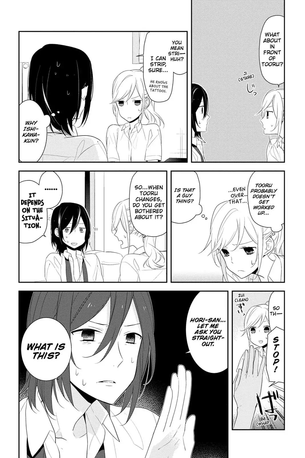 Horimiya Chapter 17 page 11 - Chapter 17 : Rebellion